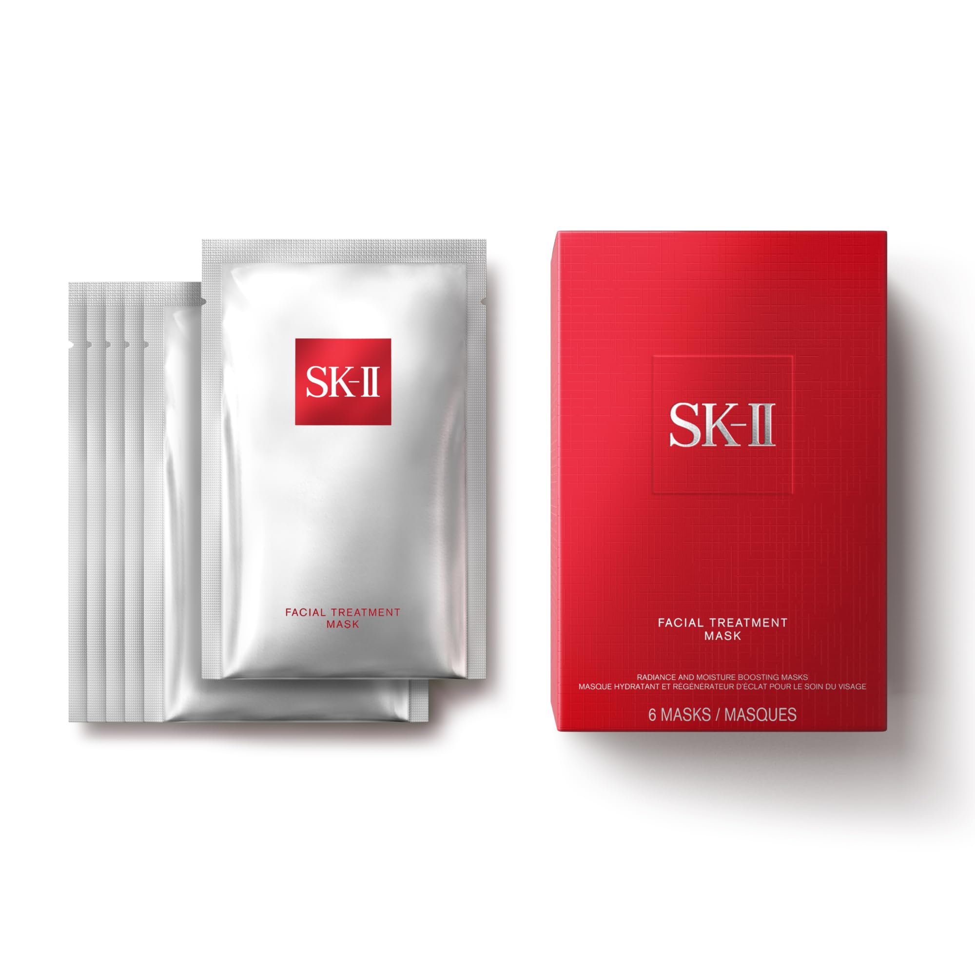 SK-II Facial Masks - Brightening Face Mask Sheets to Help Improve Tone, Texture & Radiance - Anti-Aging Treatment for Replenished Moisture & Visibly Healthier Skin Halalzen