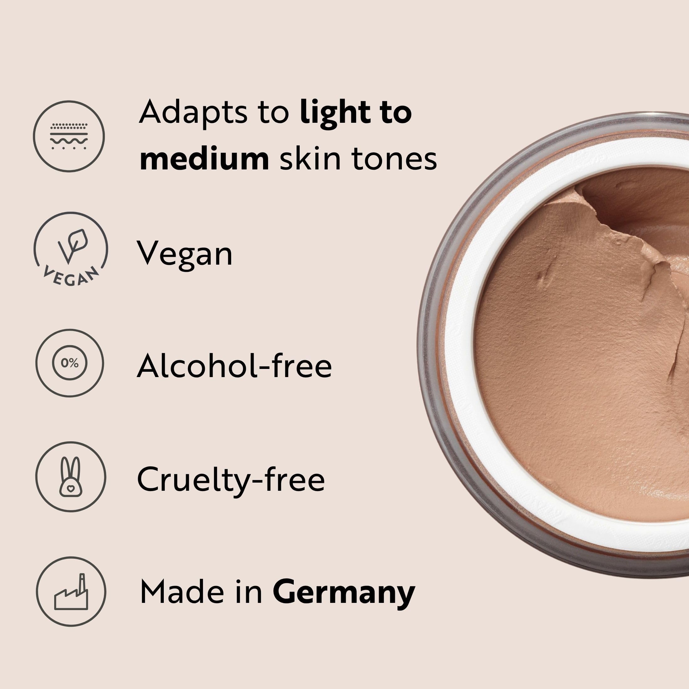 M. Asam Magic Finish Make-Up Mousse Classic (1.01 Fl Oz) – 4in1 Primer, Foundation, Concealer & Powder With Buildable Coverage, Hides Redness And Dark Spots, Vegan, For Light To Medium Skin Tones Halalzen