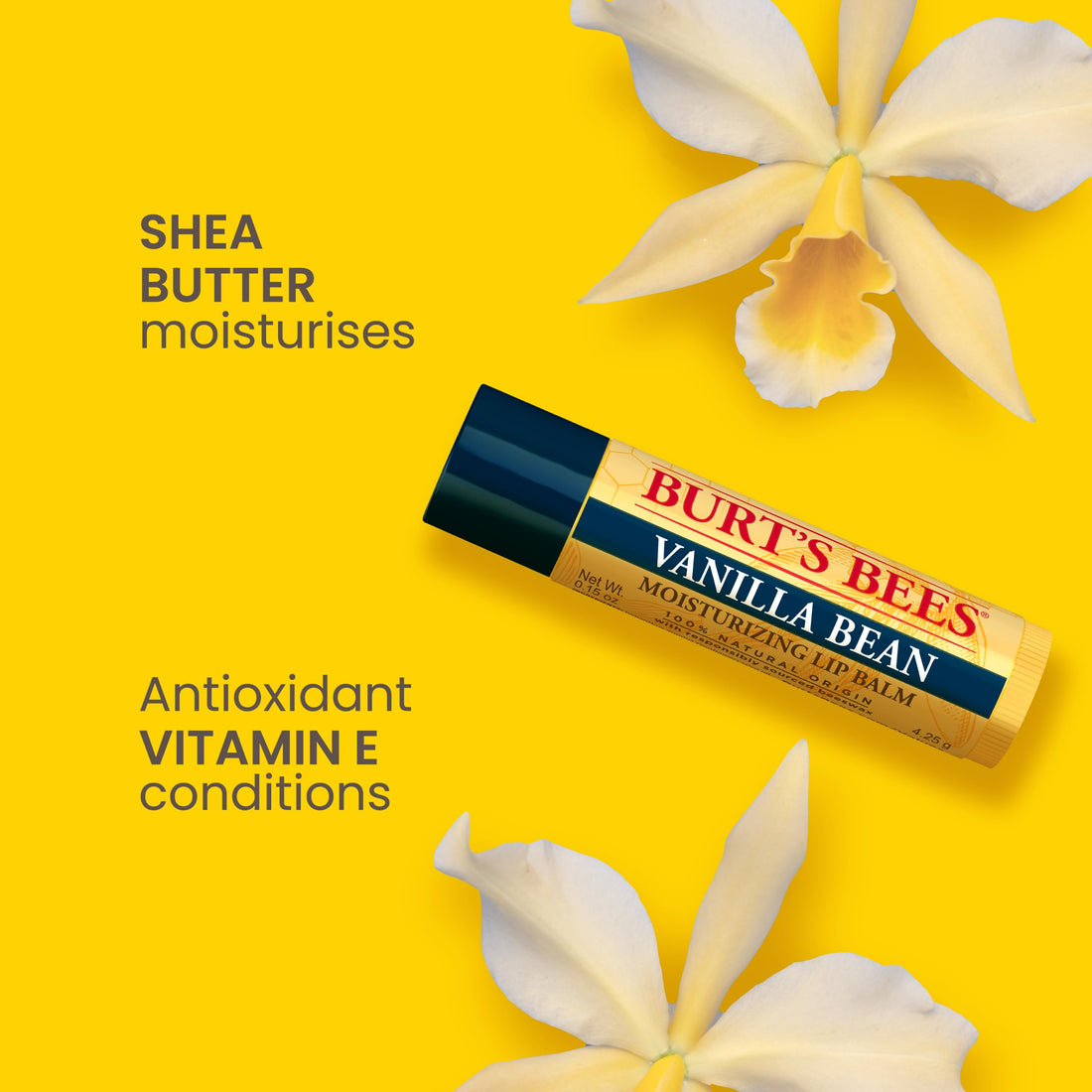 Burt's Bees Lip Balm Multipack, Lip Balm Set, Beeswax, Strawberry, Coconut & Pear, Vanilla Bean, Best of Burt's, 4x4.25g Halalzen