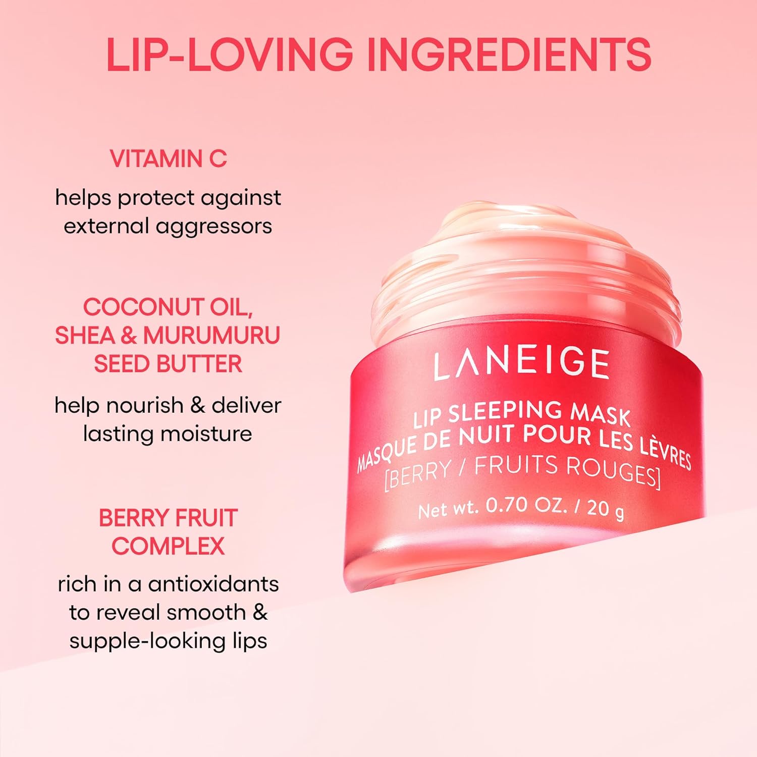 Laneige Lip Sleeping Mask Vanilla Halalzen