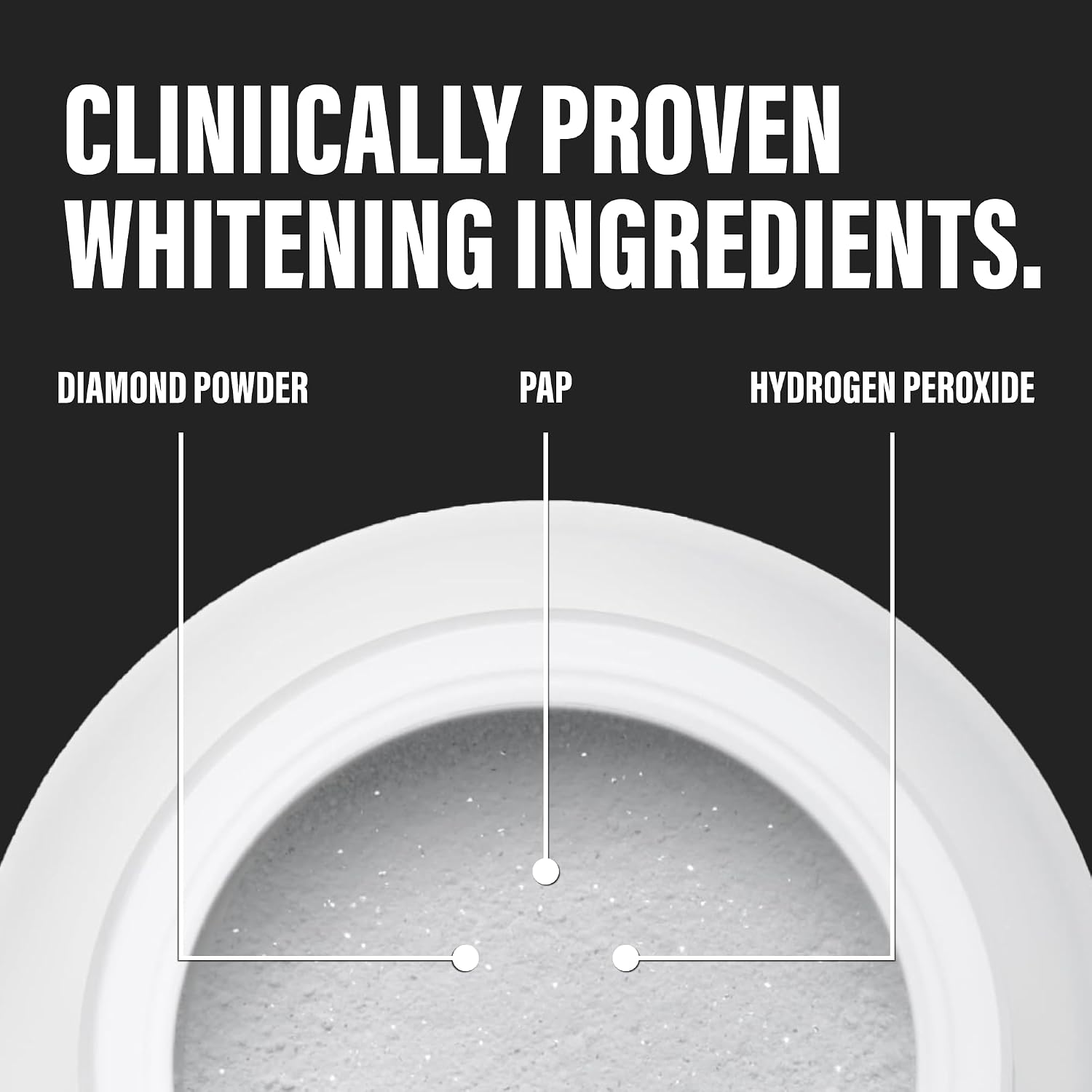 Spotlight Oral Care Teeth Whitening Powder - Made by Dentists | PAP+, Hydroxyapatite & Diamond Powder | Non-Abrasive & Enamel-Safe | Suitable for Sensitive Teeth & Dental Work | Instant Whitening