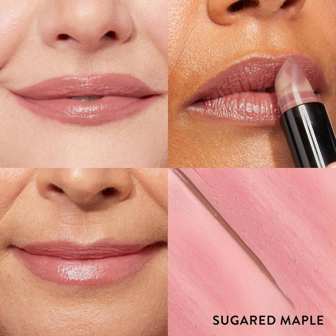 LAURA GELLER NEW YORK Italian Marble Sheer Lipstick - Berry Vanilla - Hydrating & Lightweight - Vitamin E & Caster Seed Oil - Cream Finish
