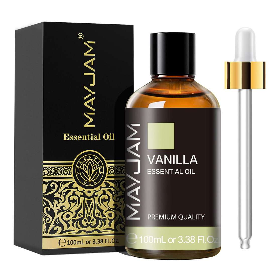 MAYJAM Sandalwood Essential Oils 100ML, Sandalwood Oil for Diffuser, Humidifier, DIY, Home, Office