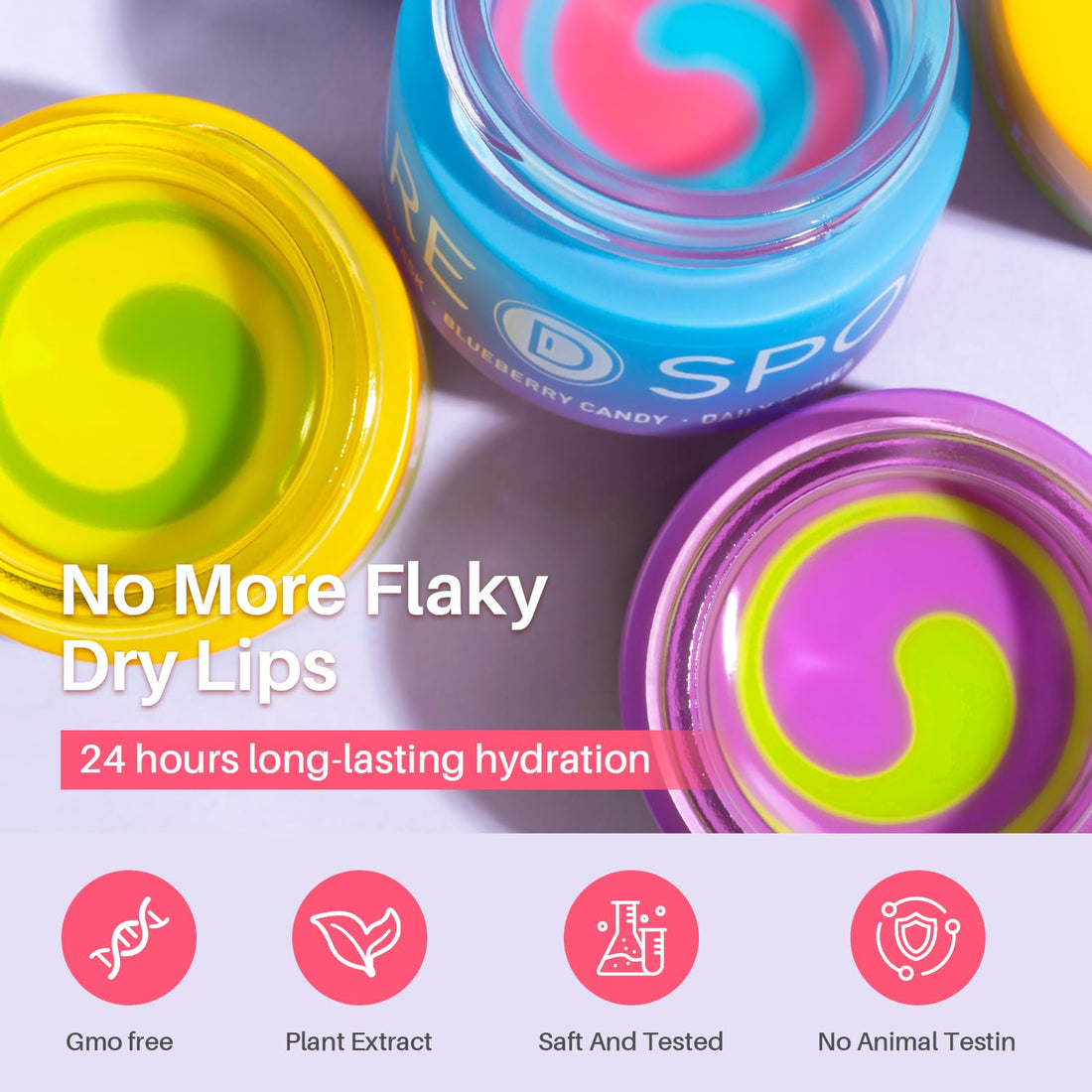 SPODARE Lemon Lip Mask, Hydrating Overnight Lip Sleeping Mask, Lip Moisturizer for Dry Cracked Lips Care, Dual-Color Lips Balm for Nourishing and Softening Lips, Minimizes Fine Lines - 12g Halalzen