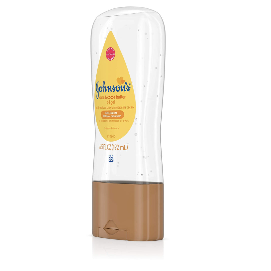Johnson's Baby Oil Gel Enriched With Shea and Cocoa Butter, Great for Baby Massage, 6.5 fl. oz (Packaging May Vary) Halalzen