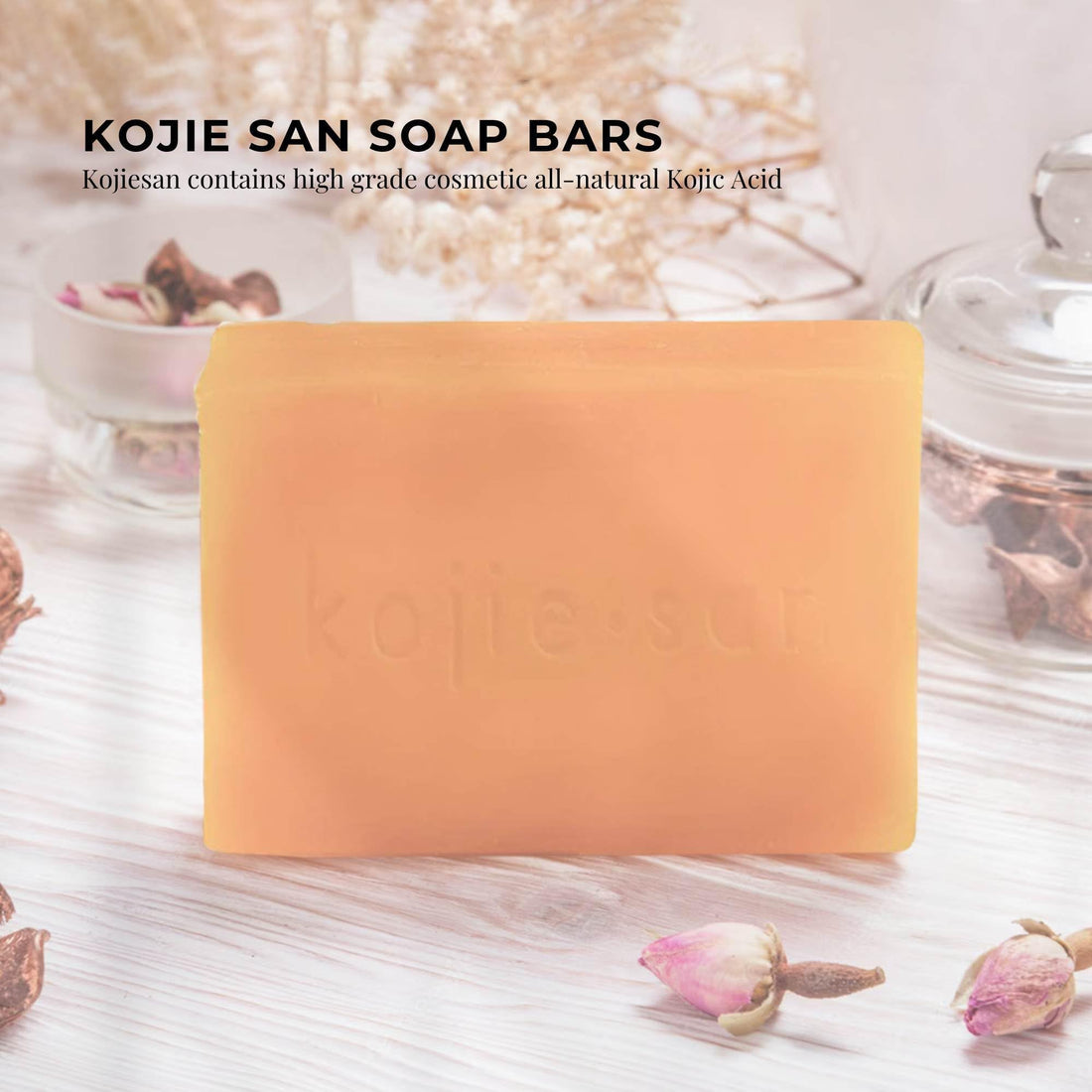 Kojie San Skin Brightening Soap - Classic 65g x 2, Double Pack