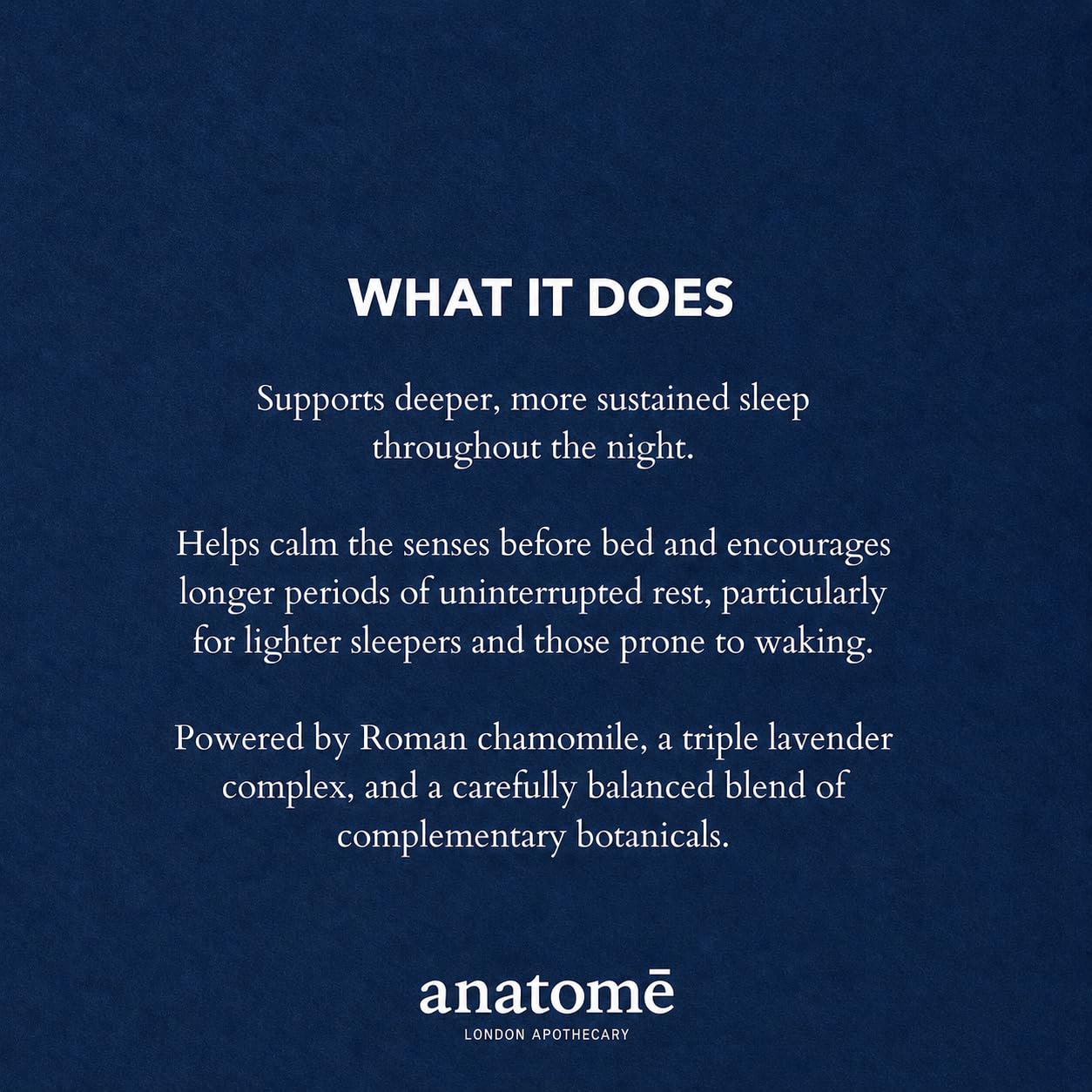 anatomē Sensory Point15ml | 100% Natural Essential Oils Blend to Help Quiet the Mind Before Bed | Ideal for Those Who Cannot Fall Asleep (Cornish Lavender)