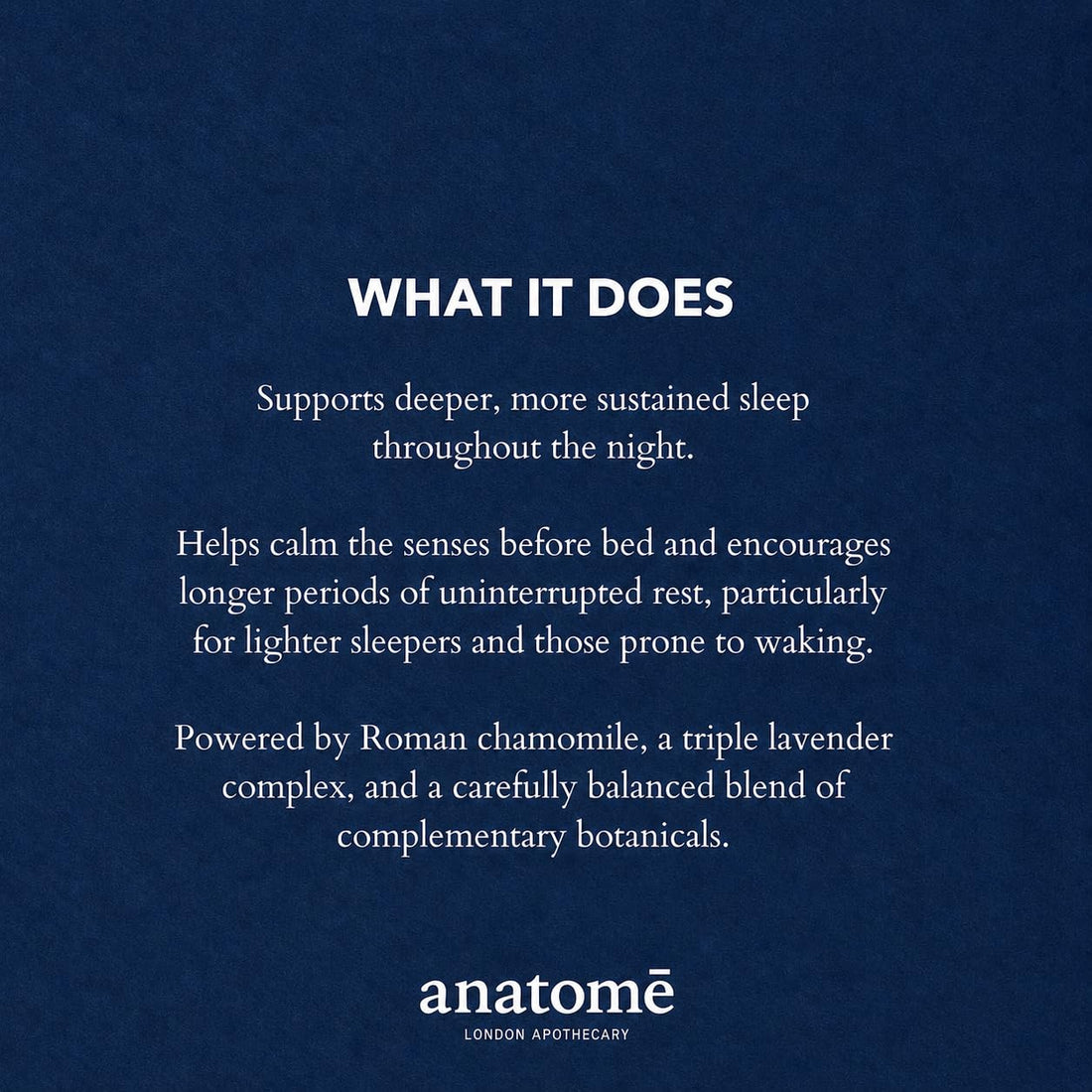 anatomē Sensory Point15ml | 100% Natural Essential Oils Blend to Help Quiet the Mind Before Bed | Ideal for Those Who Cannot Fall Asleep (Cornish Lavender)