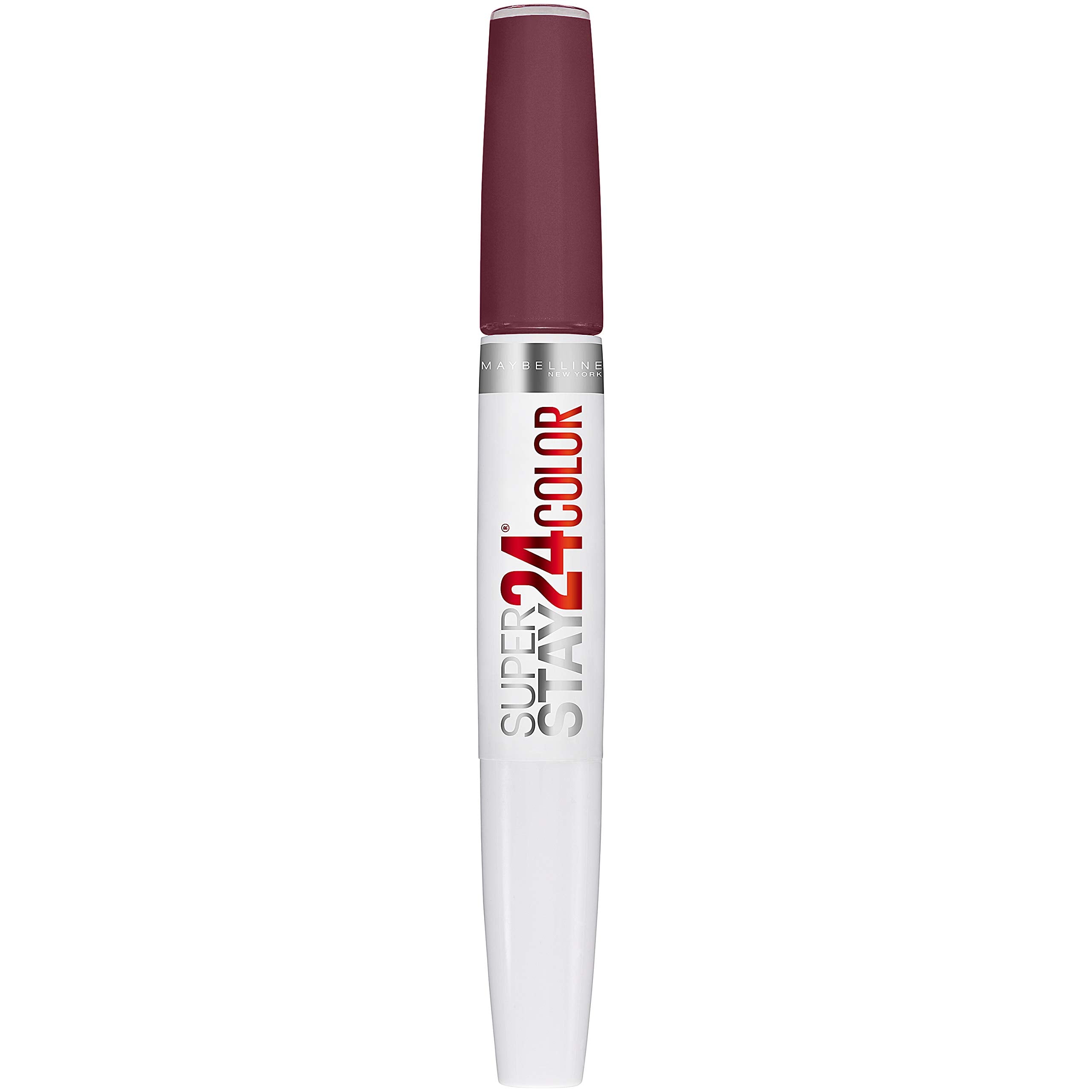 Maybelline Lipstick, SuperStay 24H Liquid Lipstick – Dual-Ended Long-Lasting Color & Moisturizing Lip Balm – Non-Drying, Transfer-Proof, Upto 24Hour, Dual Ended, Shade: 310 Forever Heather Halalzen