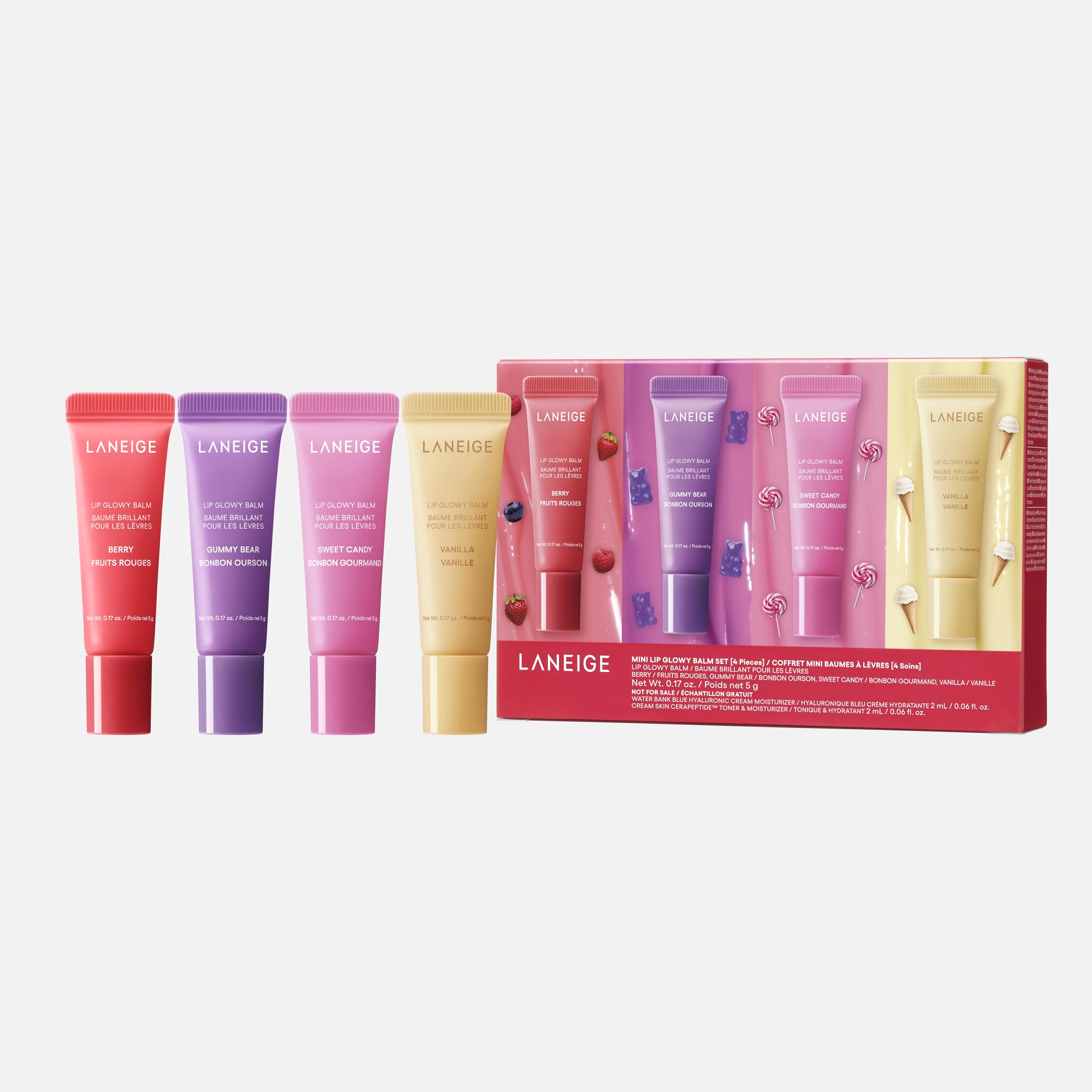 LANEIGE Lip Glowy Balm: Sheer Tinted Lip Moisturizer with Shea Butter, for Hydrating Shine & Soft Lips Halalzen