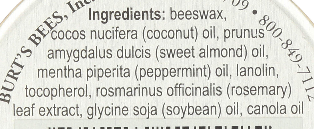 Burt's Bees Lip Balm Pomegranate, Moisturising Lip Balm With Beeswax & Vitamin E, 100% Natural Origin, 4.25g Halalzen
