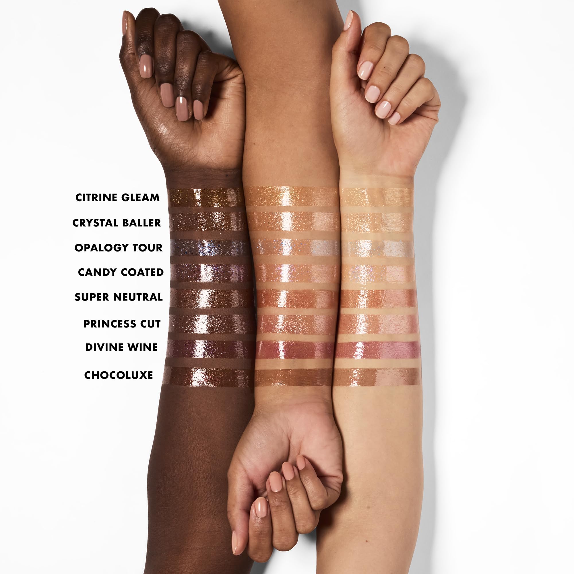 e.l.f. Glow Reviver Lip Oil, Nourishing and Hydrating with High-Shine Glimmer Finish & Sheer Wash of colour, Minty Scent, Non-Sticky, Vegan & Cruelty-free, Candy Coded