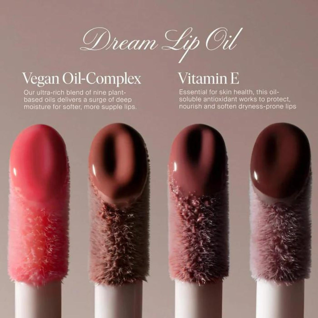 Summer Fridays Dream Lip Oil - Hydrating Tinted Lip Gloss Oil - Non-Sticky Formula with Skincare Benefits for Long-Lasting Softness + Shine - Effortless Beauty Gifts - Bare Sand (0.15 Oz)