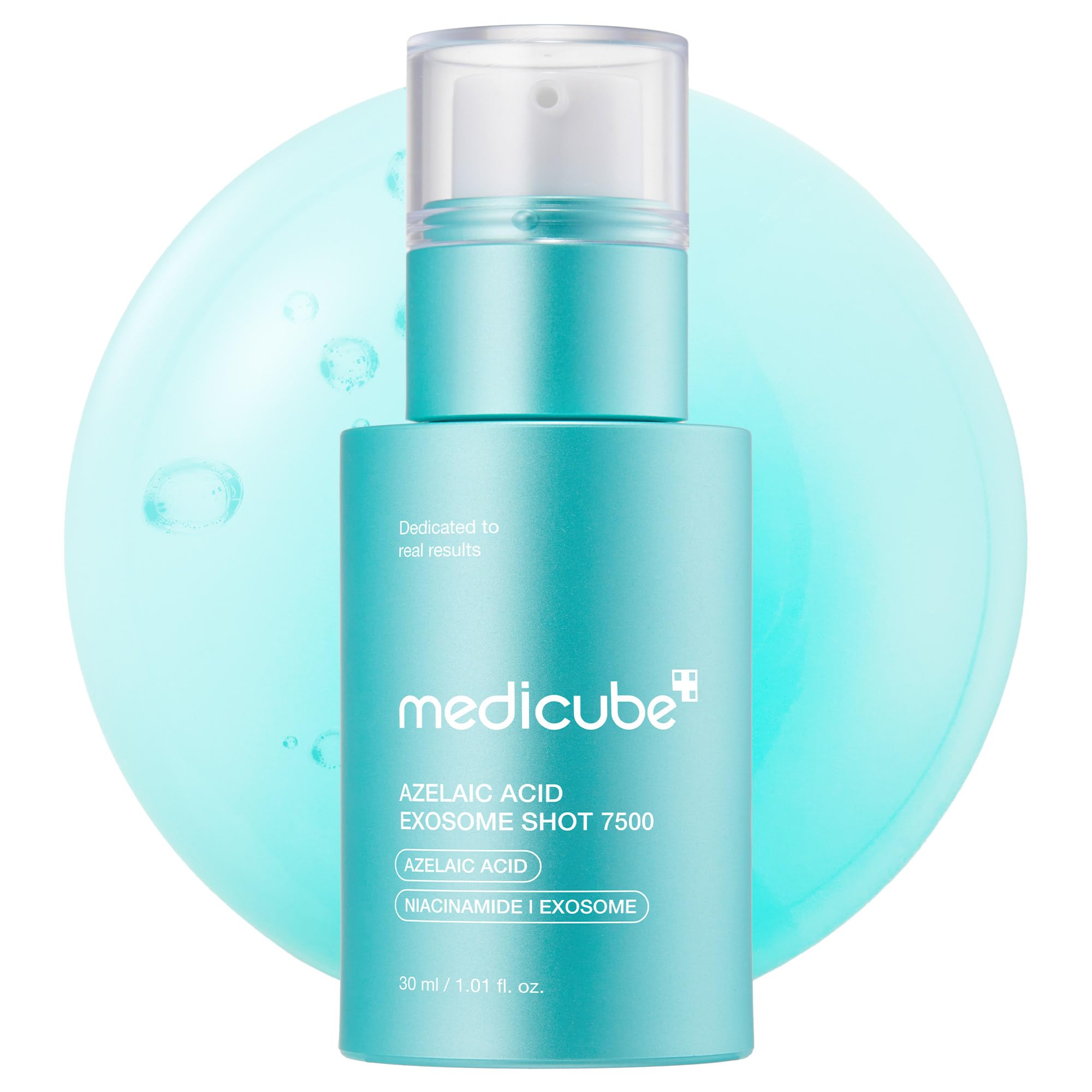 medicube Exosome Shot Zero 2,000 PPM Spicule Facial Serum | Liquid Skin Booster Serum | Exosome, AHA+BHA+PHA | Pore Care, Dead Skin Cells, Skin Texture | Korean Skincare, 1.01 fl.oz Halalzen