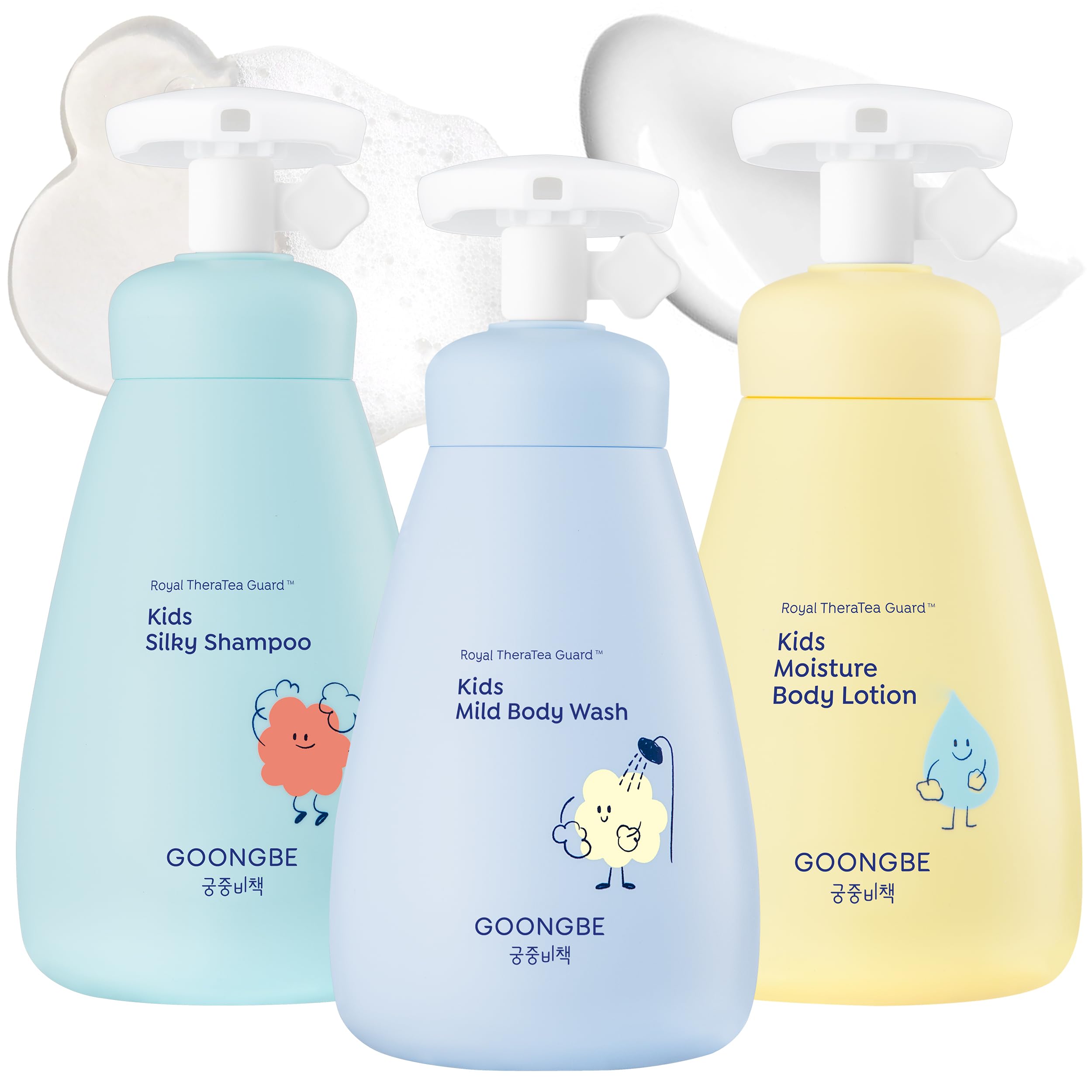 GOONGBE Kids Detangling Conditioner – Silicone-Free Softening for Frizzy Tangle-Prone Hair – Lightweight Non-Greasy with Triple Oil Complex (Macadamia, Sunflower, Oat), Allergen-Free 6.76 fl oz Halalzen