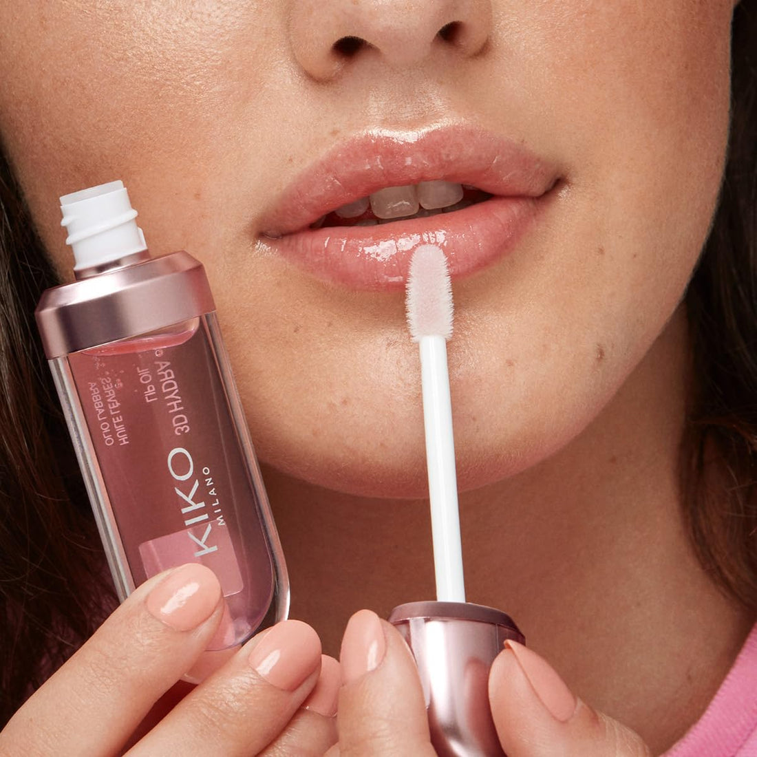 Kiko Milano 3D Hydra Lip Oil – Hydrating, Nourishing, High-Shine Lip Treatment, Non-Sticky, Moisturizing Formula with Vitamin E – 6.5ml Halalzen