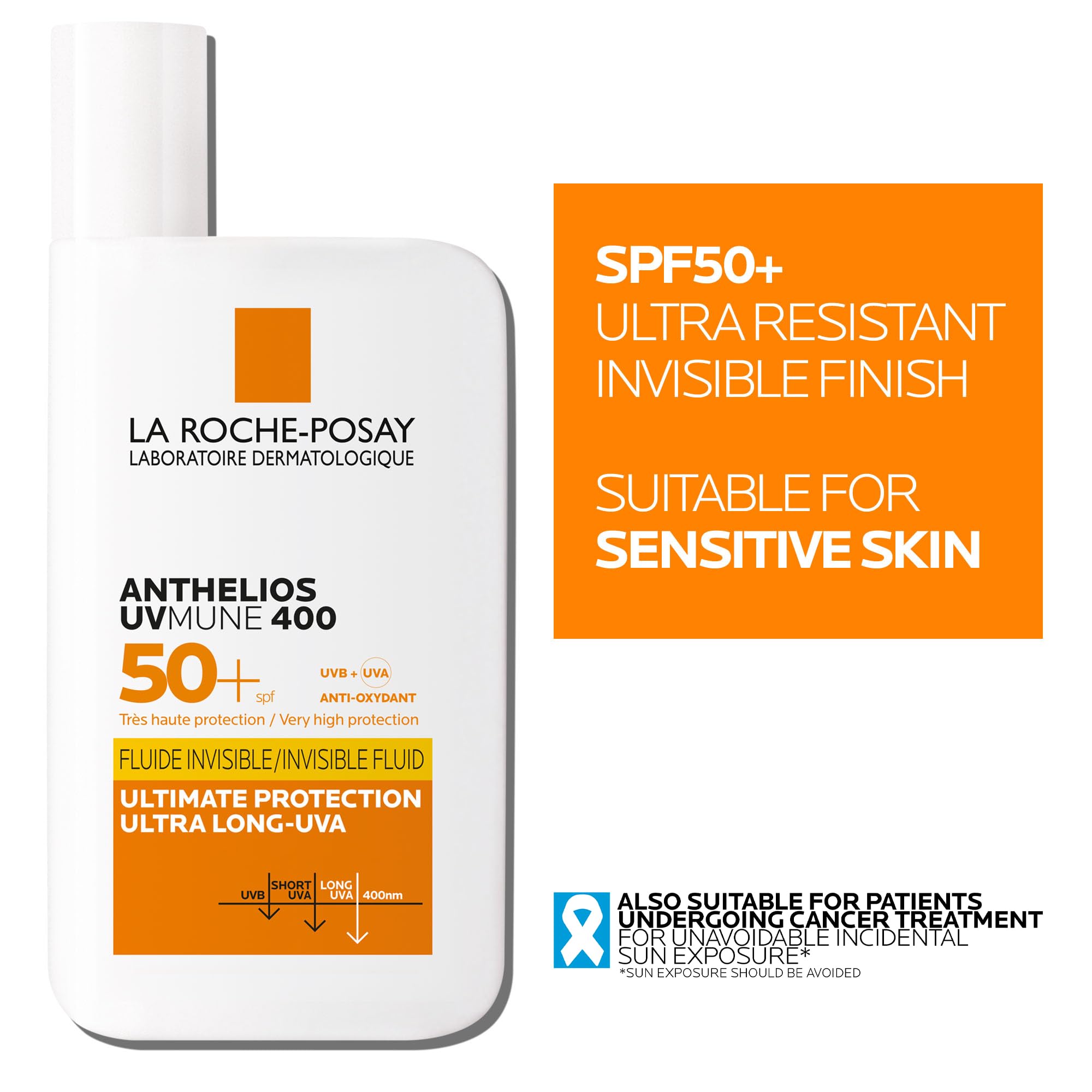 La Roche-Posay Anthelios UVmune 400 Invisible Fluid SPF50+ 50ml