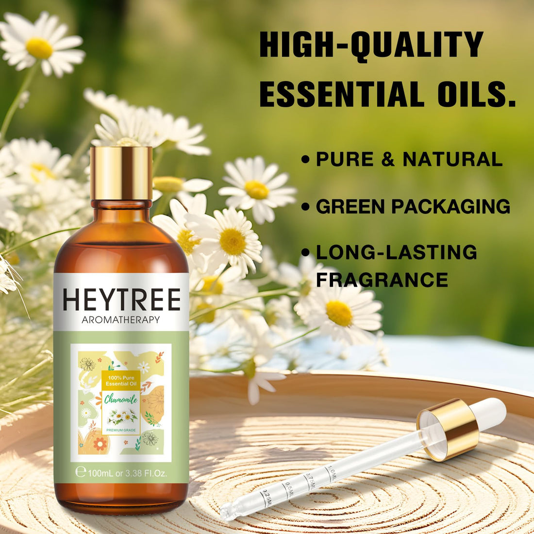 Peppermint Essential Oil 100ml - Pure Natural Essential Oils Strong,Fresh Minty Scent Increases Clarity - Perfect for Aromatherapy,Diffuser, Clear Breathing-Strong Peppermint Oil