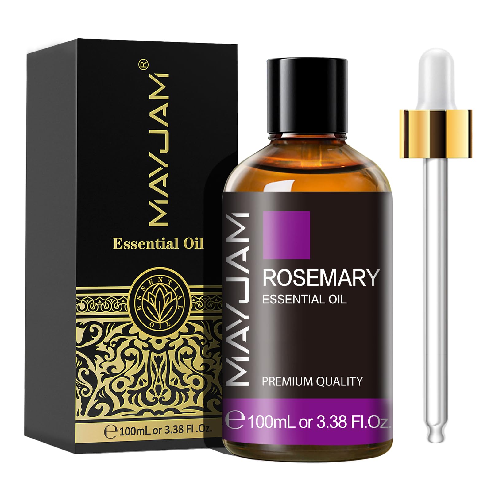 MAYJAM Sandalwood Essential Oils 100ML, Sandalwood Oil for Diffuser, Humidifier, DIY, Home, Office