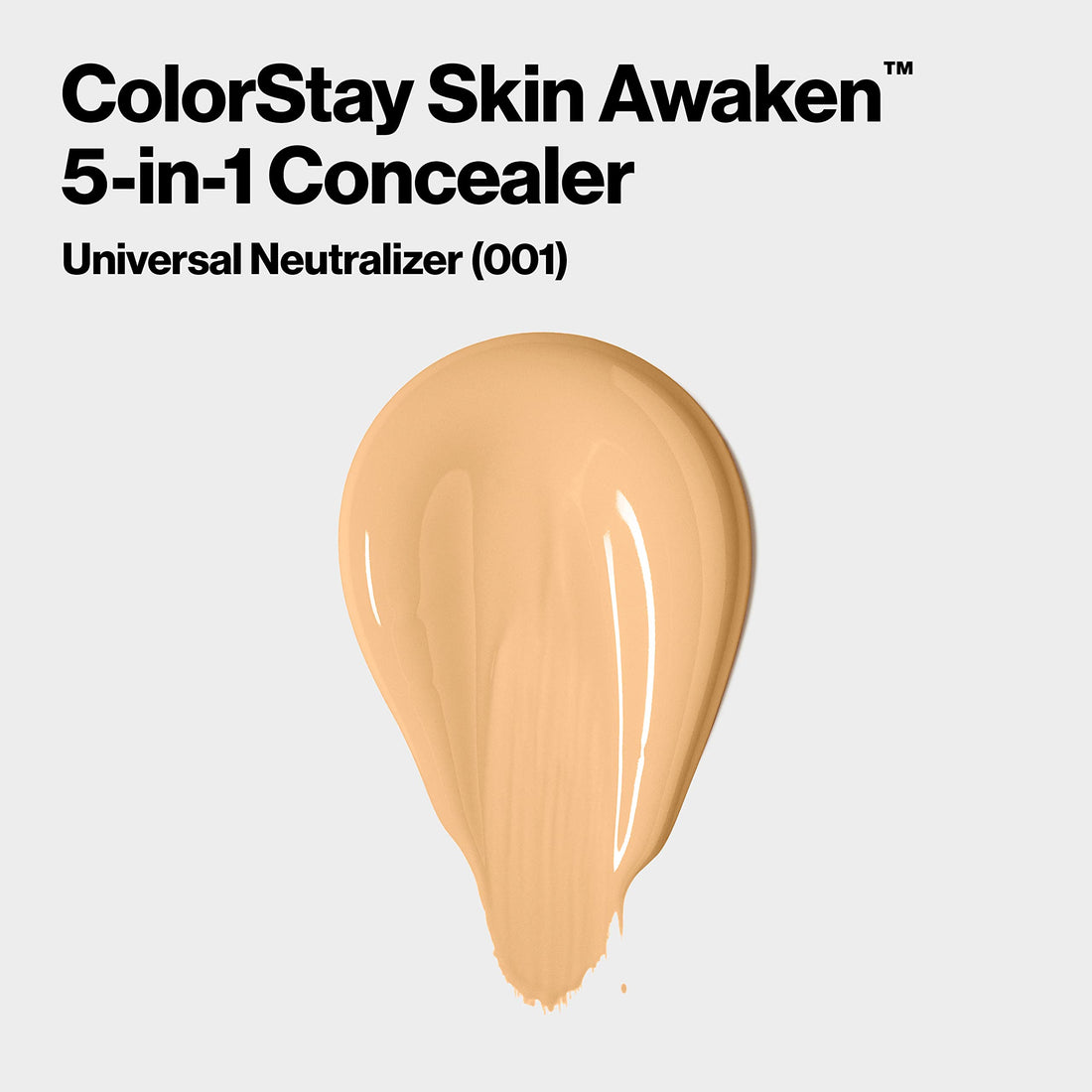 Revlon ColorStay Skin Awaken 5-in-1 Concealer 24HR Wear (30g) Fragrance & Paraben Free, Universal Brightener Unisex Halalzen
