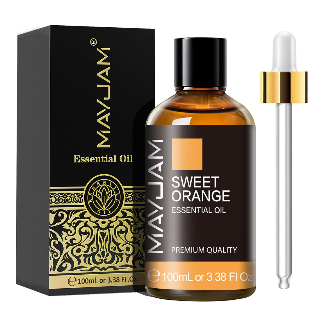 MAYJAM Sandalwood Essential Oils 100ML, Sandalwood Oil for Diffuser, Humidifier, DIY, Home, Office