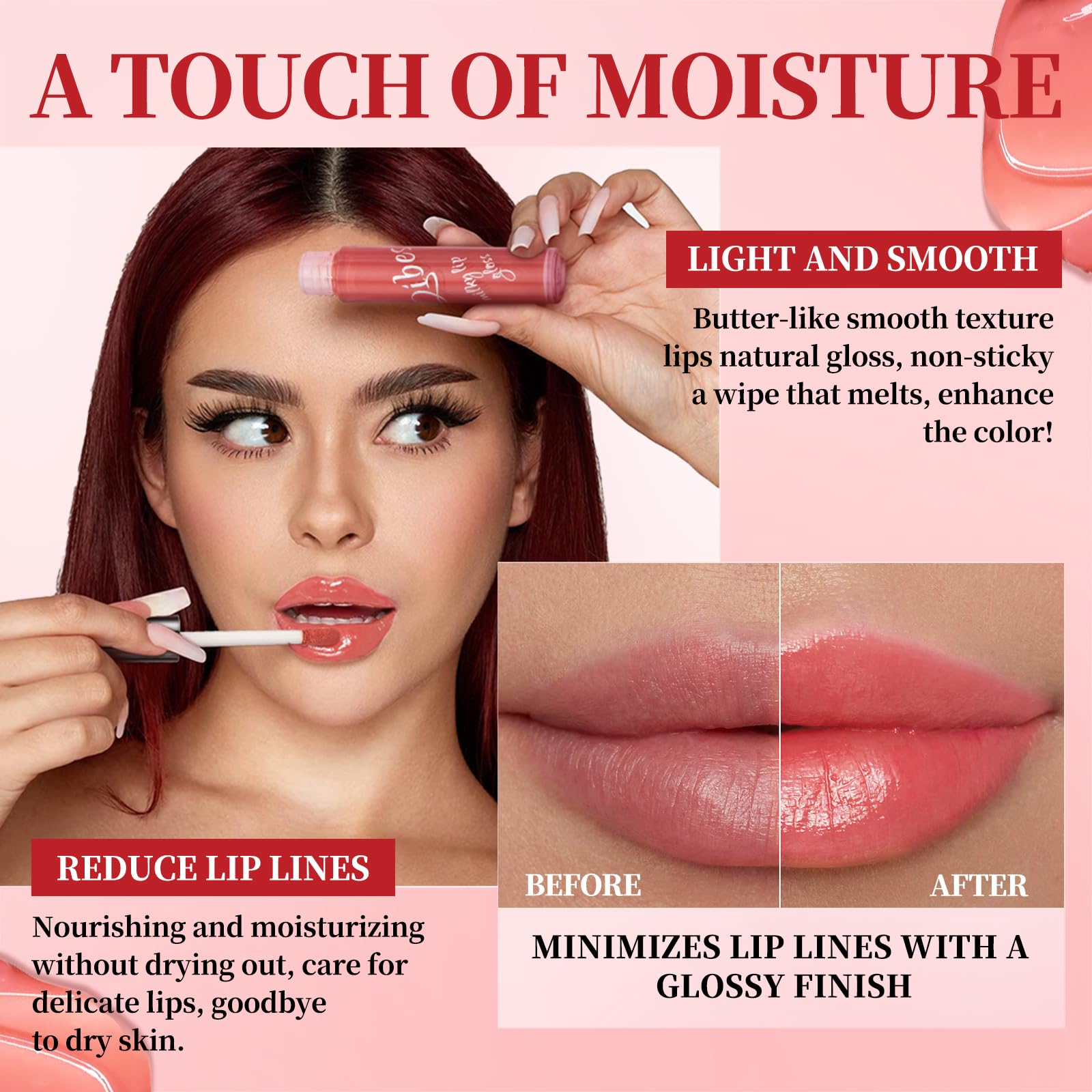 3PCS Matte Liquid Lipstick Lip Gloss & Liner Set - All-IN-One Lip Kit, Velvety Nude Color, Waterproof Make Up Set (# 03) Halalzen