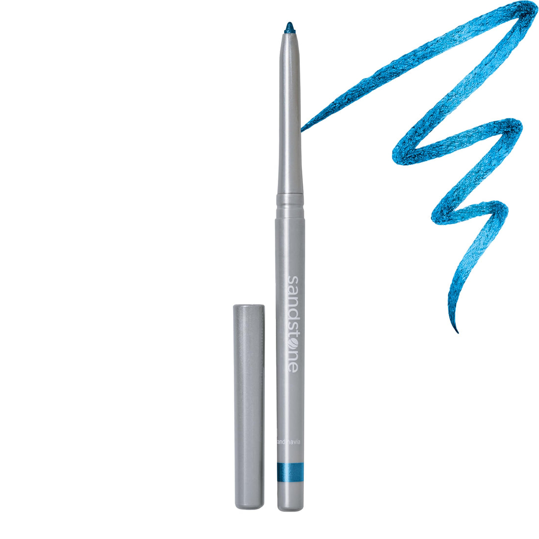 Sandstone Scandinavia Waterproof Eyeliner Pencil - Long-Lasting Gel Eye Liner for Sensitive Eyes - Hypoallergenic & Smudge-Proof - Fragrance-Free, Vegan & Allergy Tested (Black) Halalzen