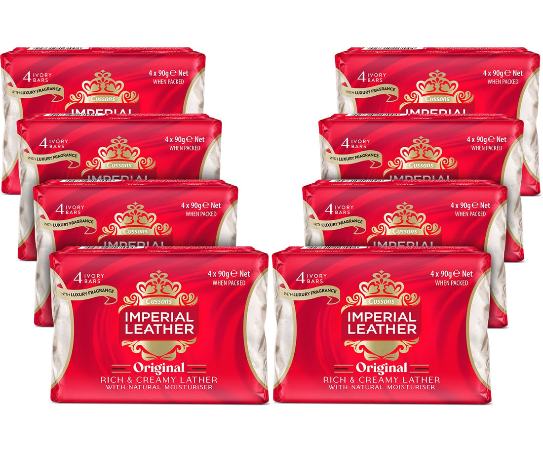 Imperial Leather Original Bar Soap 4 x 90g Halalzen