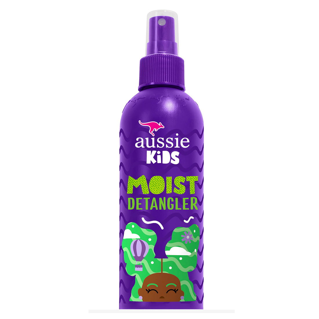 Aussie Kids Moist Detangler Spray, Sulfate & Paraben Free, Moisturizing & Tangle-Free Hair Care for Kids, Cruelty-Free, 8 Fl Oz Each, 3 Pack Halalzen
