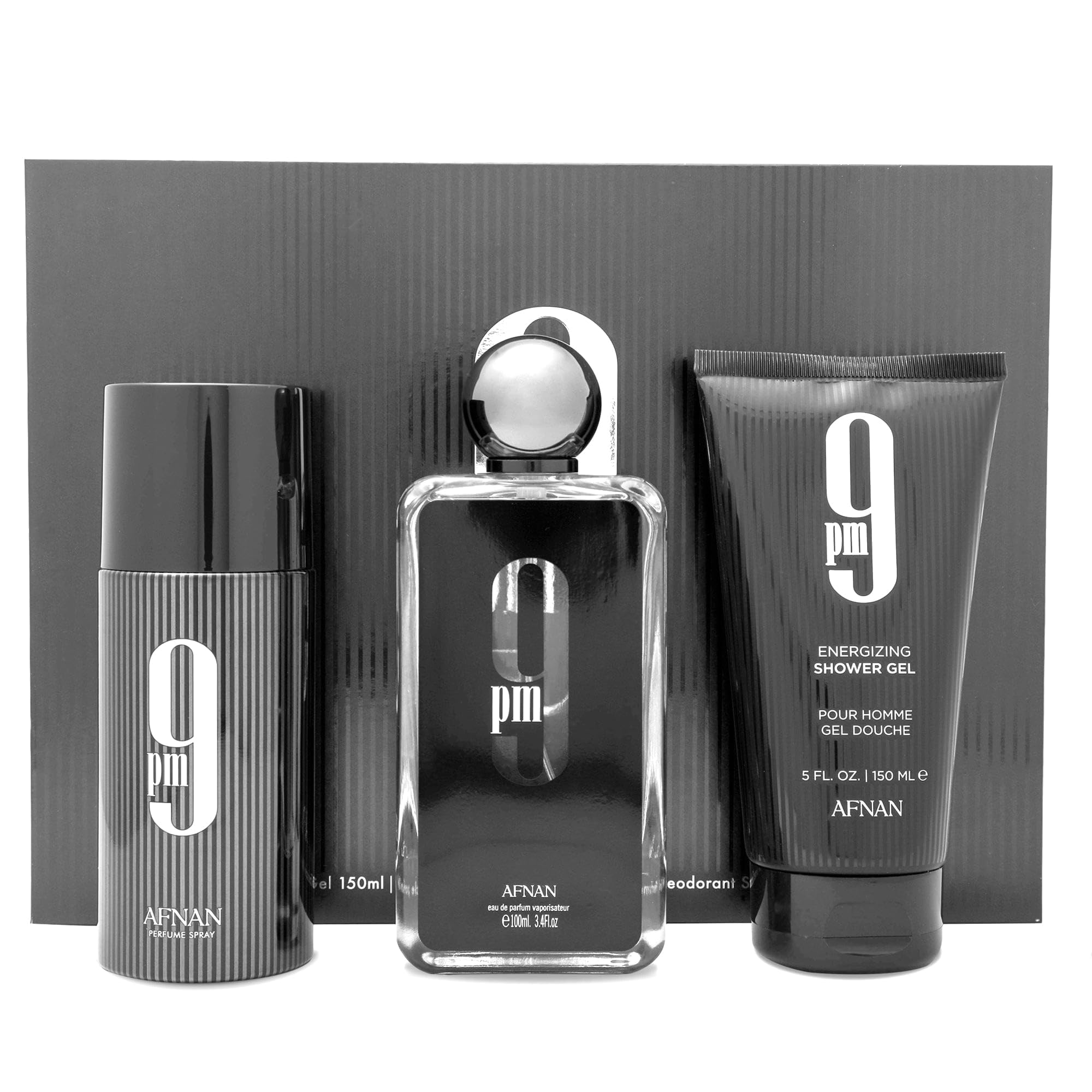 Afnan 9 PM For Men Eau De Parfum, 100ml