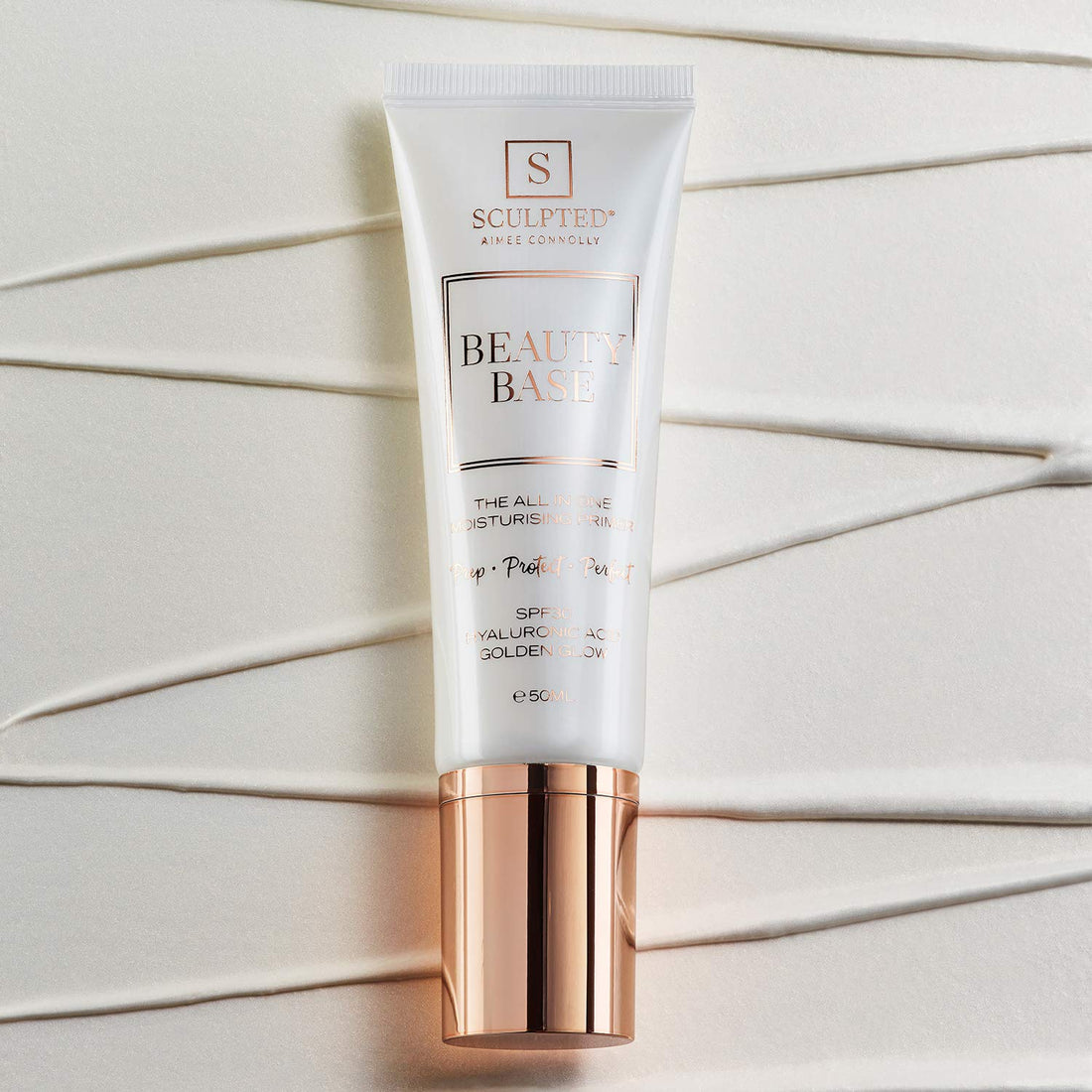 Beauty Base Protect SPF 50 Primer from Sculpted by Aimee (Protect) – 50ml All in One Moisturising Primer that Protects from UVA and UVB, Perfecting your Skin Halalzen