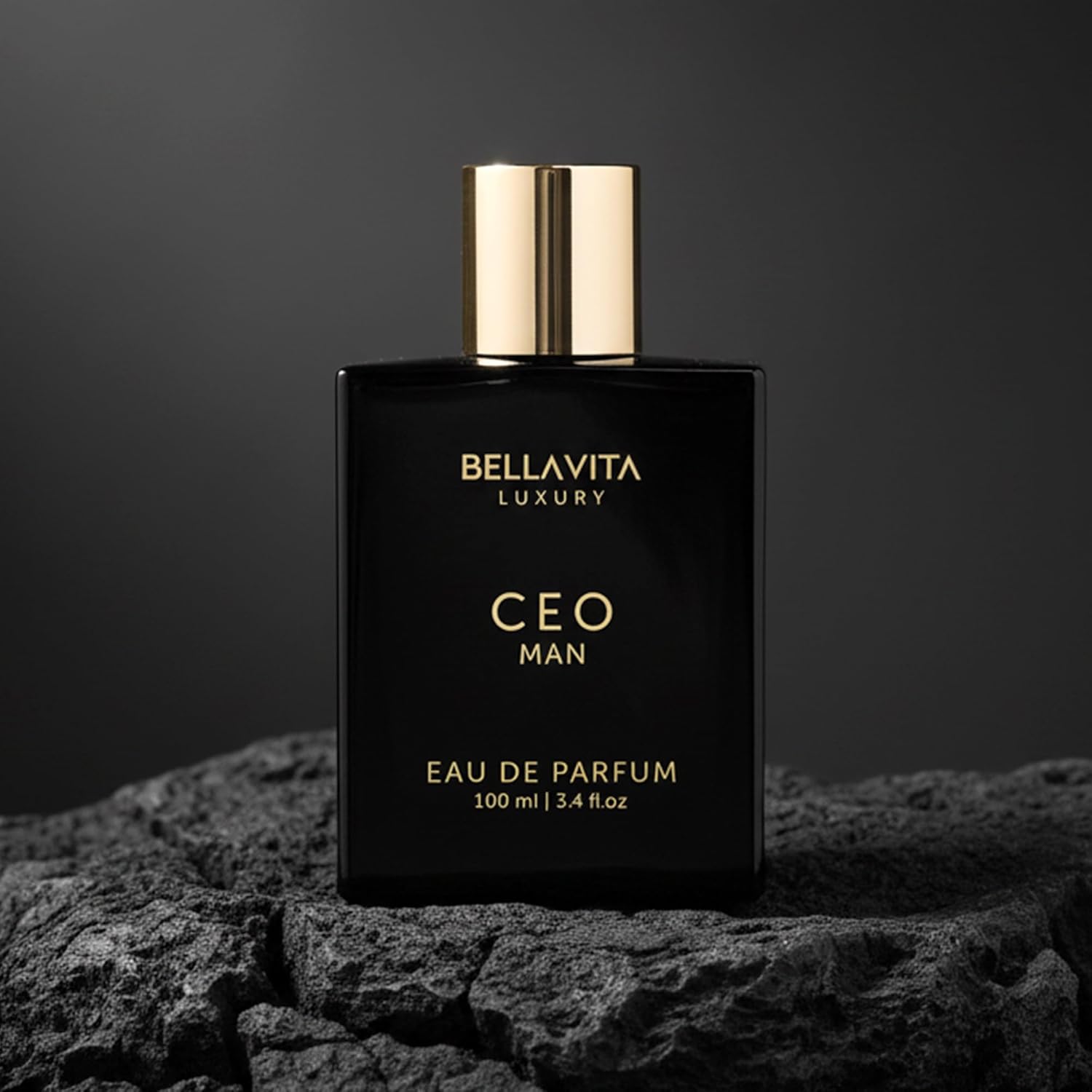 Bellavita Luxury CEO MAN Eau de Parfum | 100 ml (3.4 fl.oz.) | Perfume for Men | Mandarin, Lemon, Lavender, and Vetiver Notes | Long Lasting Men's Fragrance