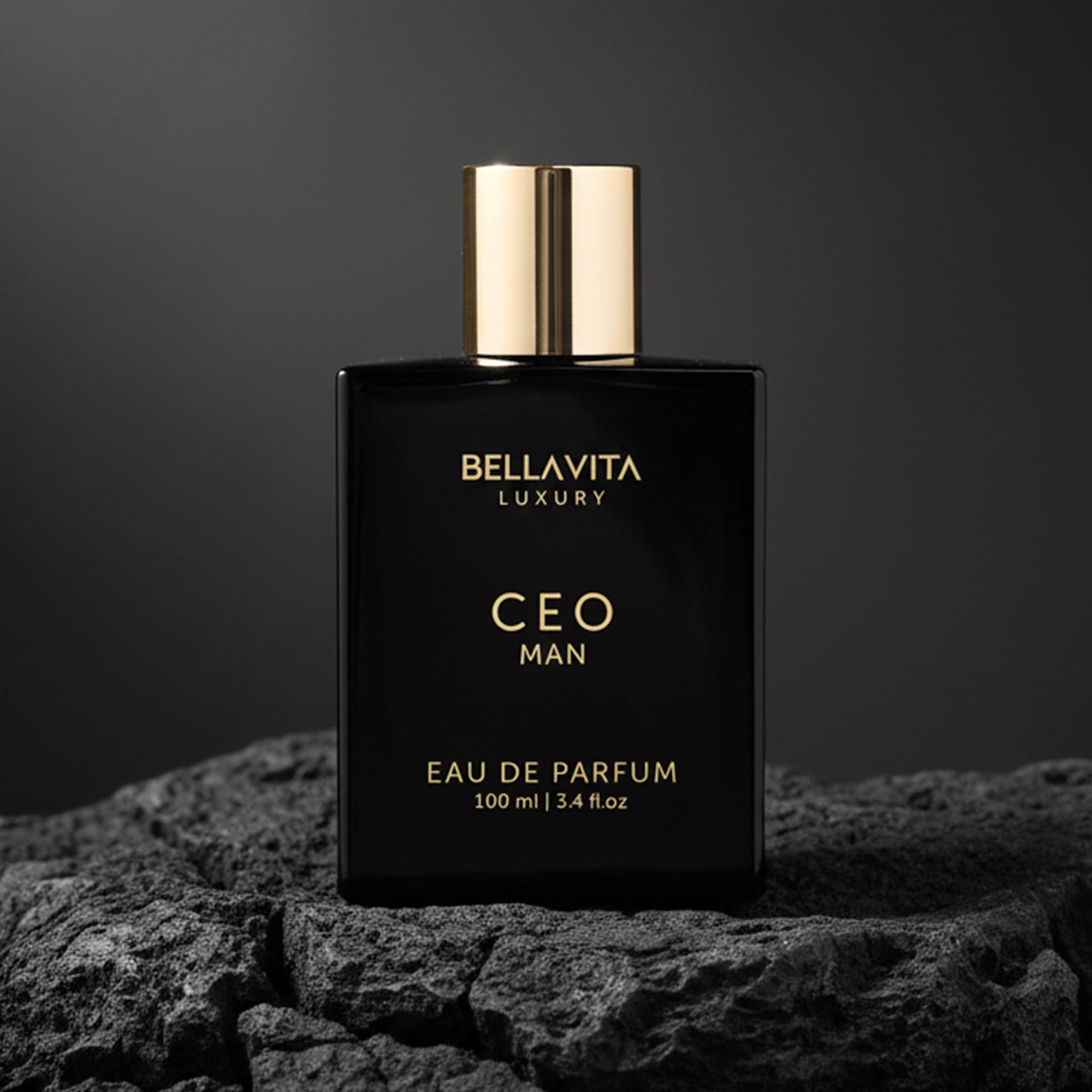 Bellavita Luxury G.O.A.T. Eau de Parfum | 100 ml (3,4 fl.oz.) | Parfum pour Homme | Notes d'agrumes, de bergamote, de patchouli et de vétiver | Parfum masculin longue tenue