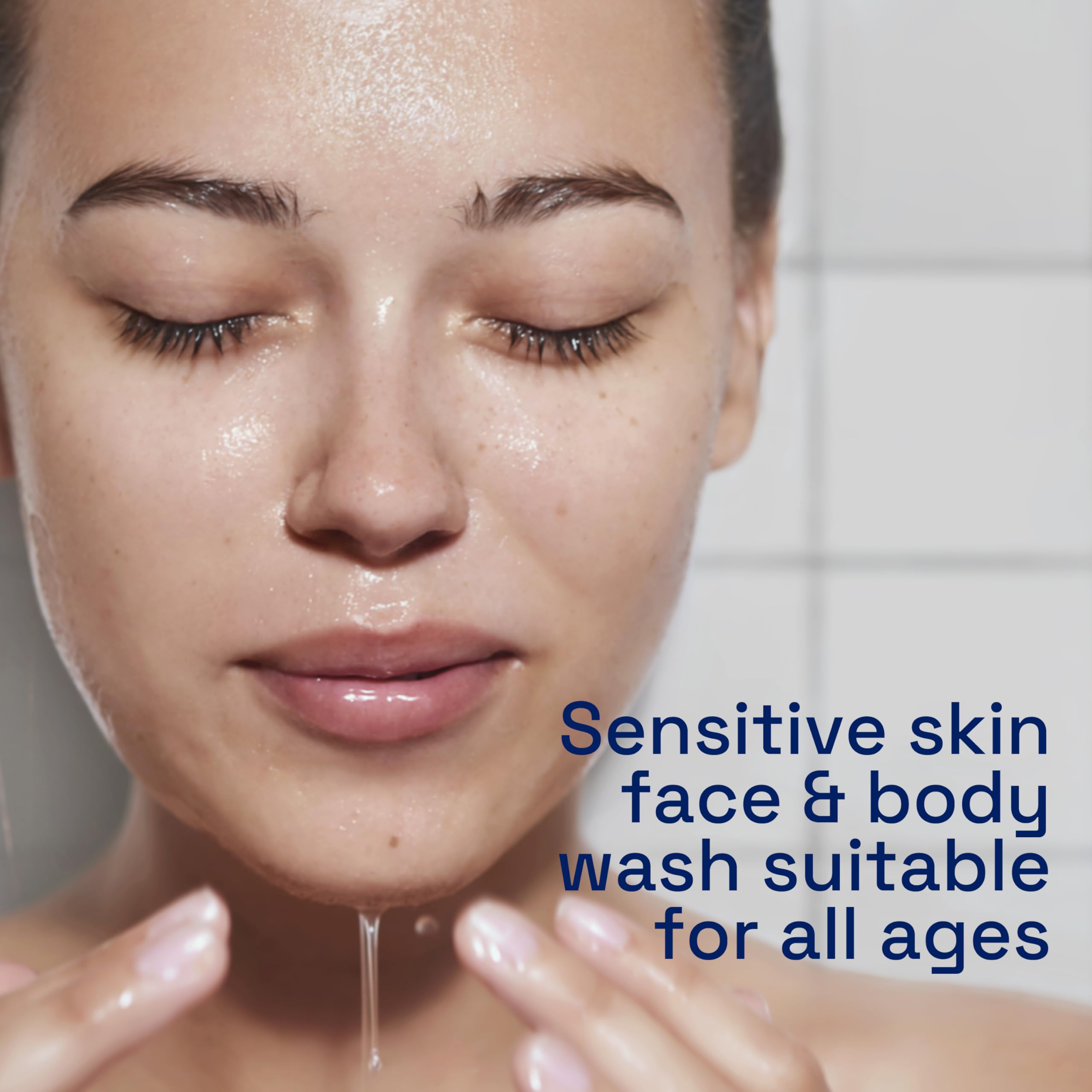 Cetaphil Gentle Skin Cleanser, 1L, Face & Body Wash, For Normal To Dry Sensitive Skin, With Niacinamide & Glycerin, Soap Free, 1 unit, Packaging May Vary