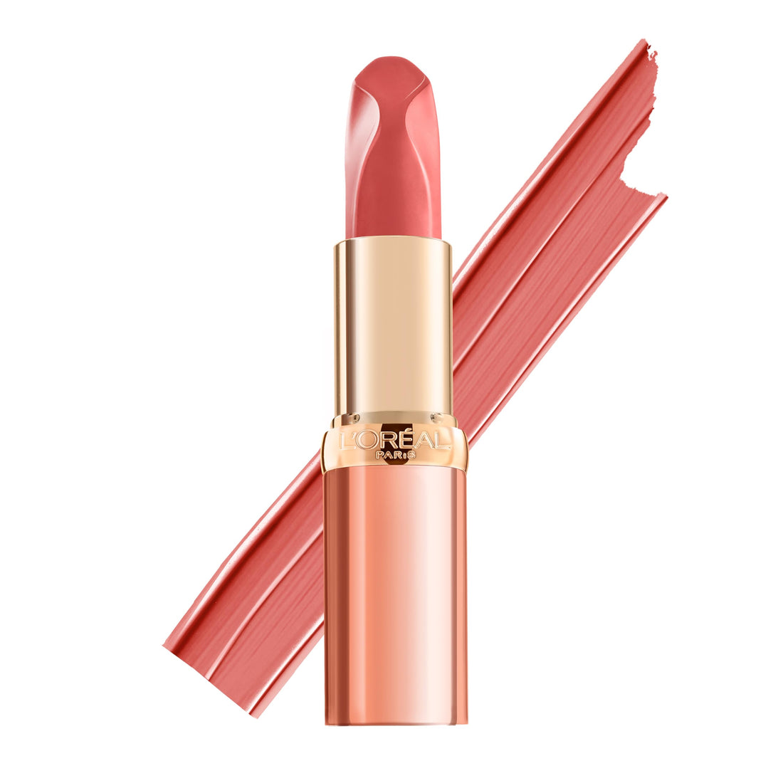 L'Oréal Paris Color Riche Satin Smooth Lipstick, Moisturising Pure Pigment Lip Colour, With Omega 3 & Vitamin E, 235 Nude Gold Halalzen