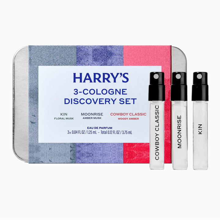Harry's Cowboy Classic Men's Cologne - Woody Amber Scent - 1.7 fl oz - Notes of Bergamot, Cedarwood & Musk - Long-Lasting Eau de Parfum Men's Fragrance