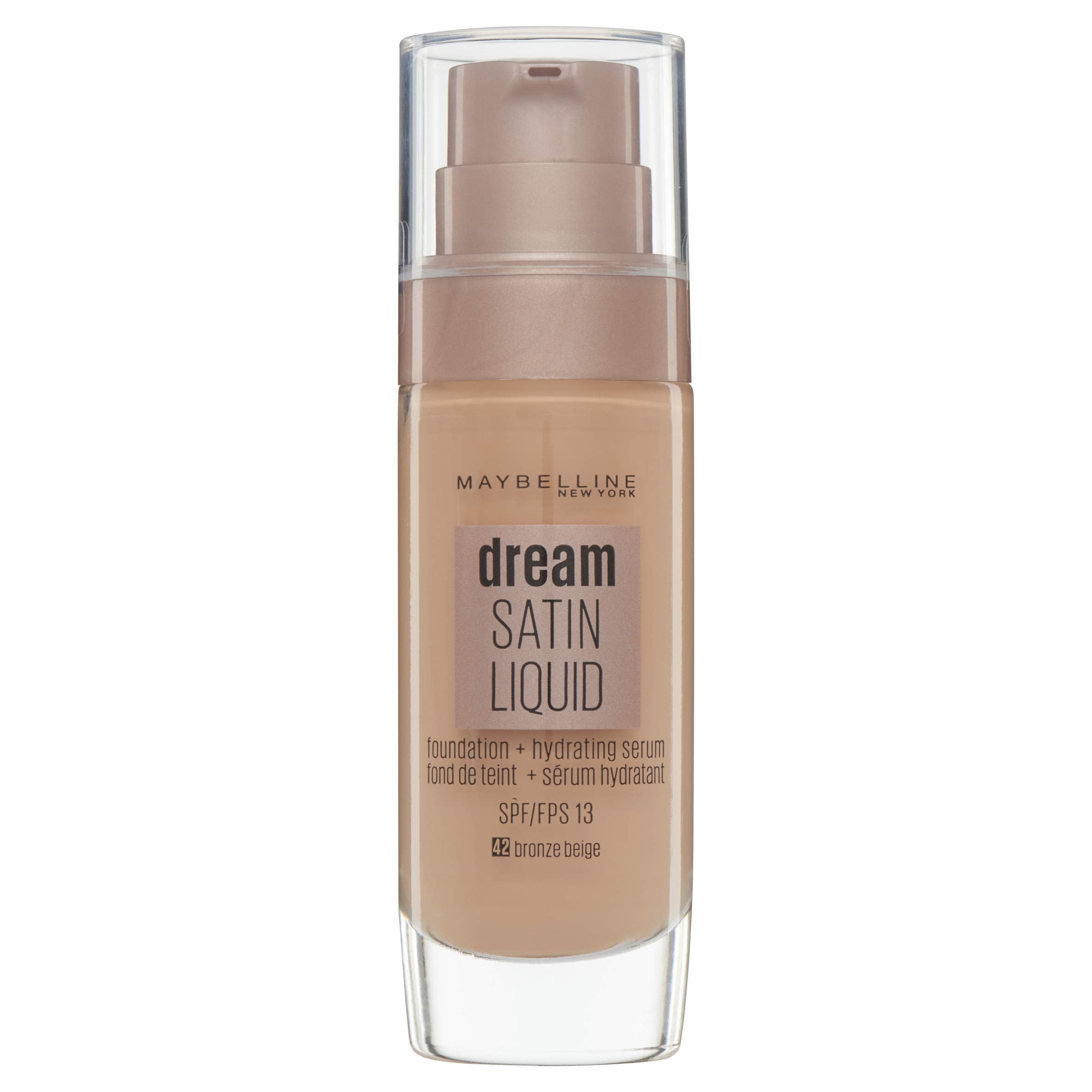 Maybelline Foundation, Dream Radiant Liquid Hydrating Foundation with Hyaluronic Acid and Collagen - Lightweight, Medium Coverage Up to 12 Hour Hydration, 30 Sand Halalzen