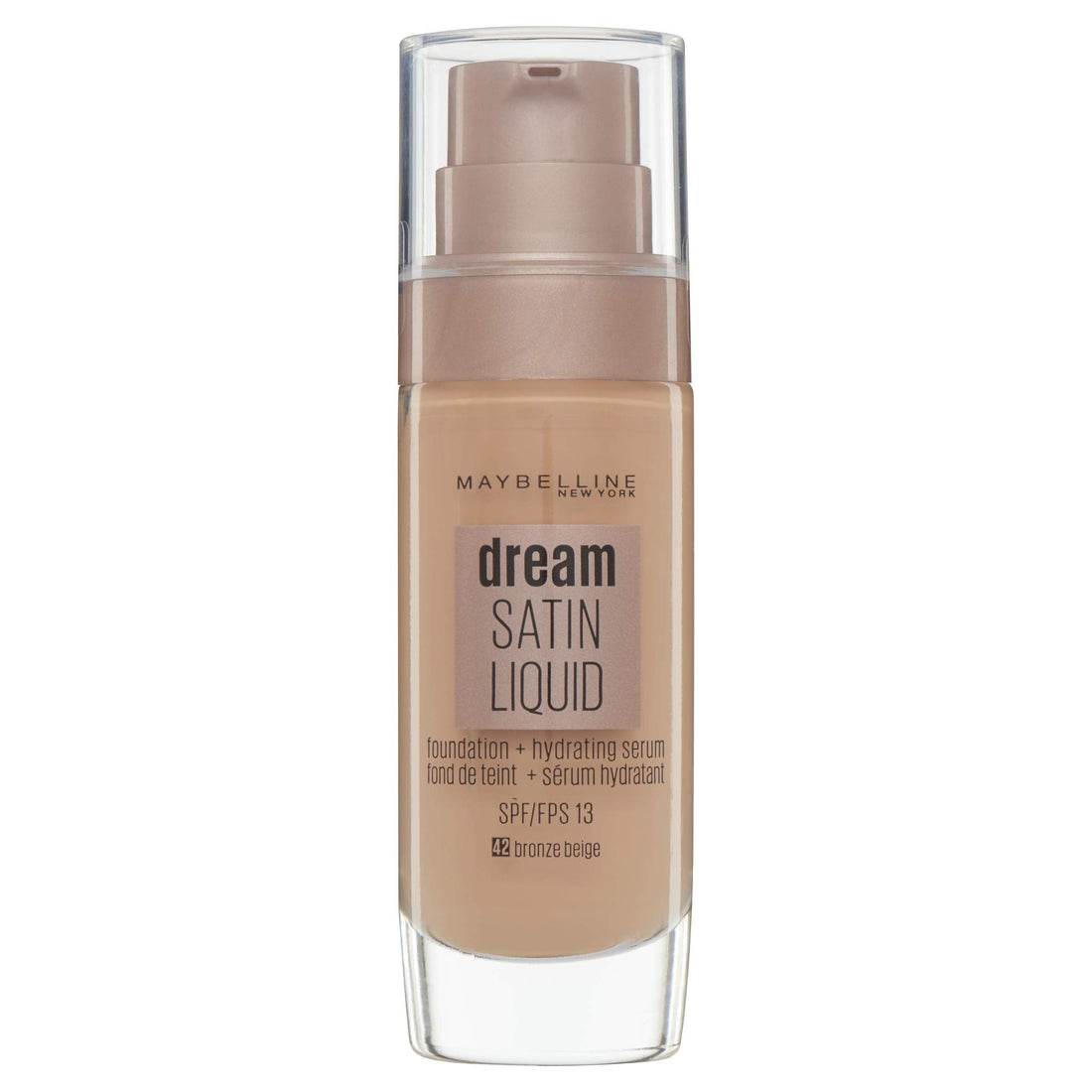 Maybelline Foundation, Dream Radiant Liquid Hydrating Foundation with Hyaluronic Acid and Collagen - Lightweight, Medium Coverage Up to 12 Hour Hydration, 30 Sand Halalzen