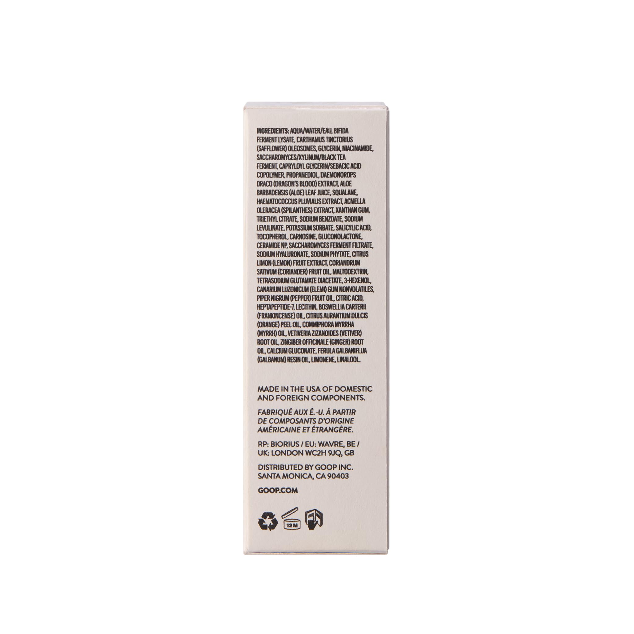 goop Beauty Peptide Serum | Reduces Fine Lines & Wrinkles | Peptides, Ceramides, & Niacinamide | Anti Aging Serum to Improve Firmness & Elasticity | Paraben Free | 1 fl oz Halalzen