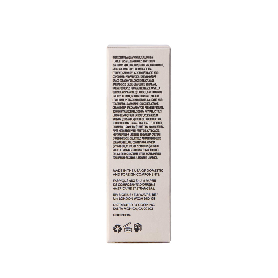 goop Beauty Peptide Serum | Reduces Fine Lines & Wrinkles | Peptides, Ceramides, & Niacinamide | Anti Aging Serum to Improve Firmness & Elasticity | Paraben Free | 1 fl oz Halalzen