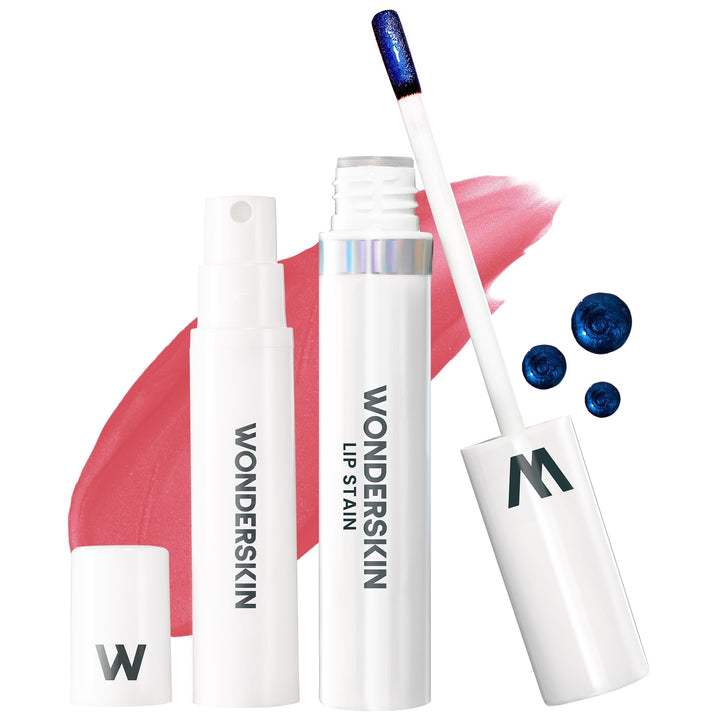 Wonderskin Wonder Blading Lip Stain Peel Off Masque - Long Lasting, Waterproof and Transfer Proof Pink Lip Tint, Matte Finish Peel Off Makeup Halalzen