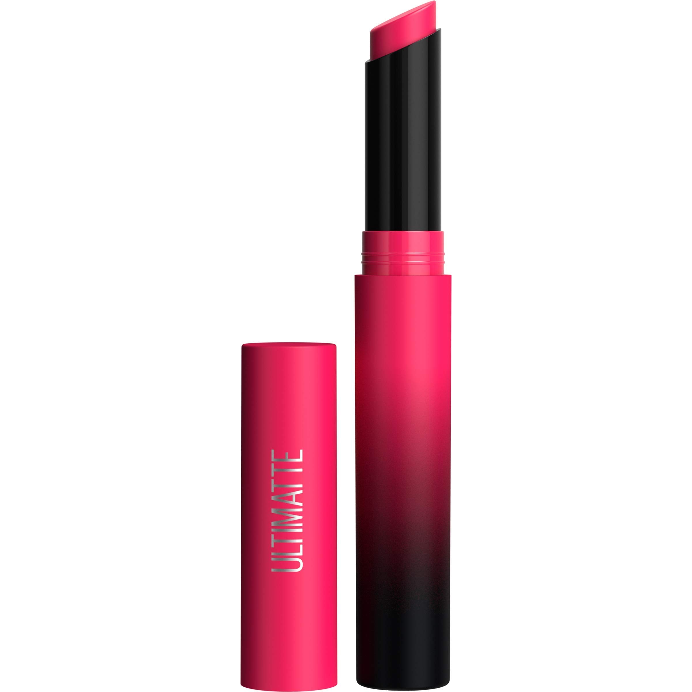 Maybelline Color Sensational Ultimatte Matter Lippenstift, nicht austrocknend, intensive Farbpigmente, More Truffle, Kakaobraun, 1 Stück