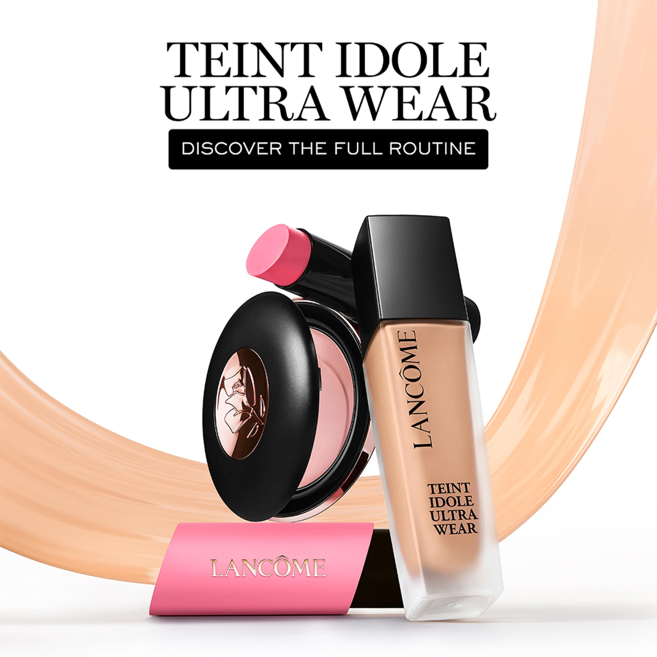 Lancôme Teint Idole Ultra Wear Foundation, Up to 24H Longwear, Liquid Foundation with Buildable Coverage, Natural Matte Finish, Hyaluronic Acid & SPF 35, 30ml Halalzen