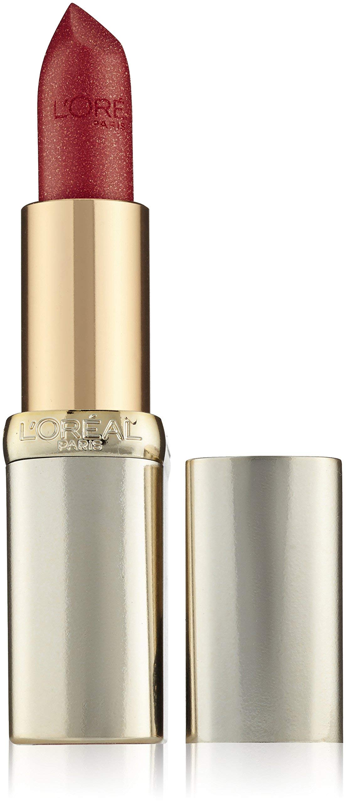L'Oréal Paris Color Riche Satin Smooth Lipstick, Moisturising Pure Pigment Lip Colour, With Omega 3 & Vitamin E, Ultra Creamy Formula, Shade: 107 Seine Sunset Halalzen