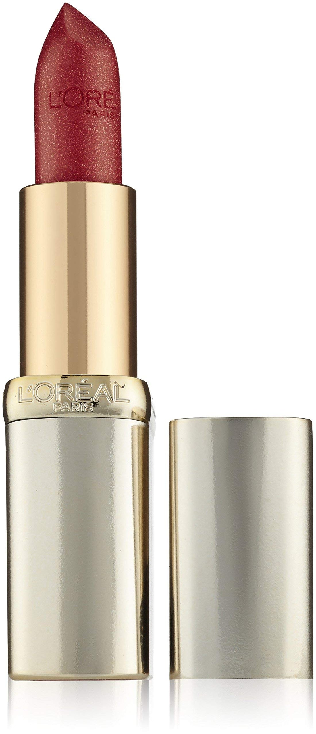 L'Oréal Paris Color Riche Satin Smooth Lipstick, Moisturising Pure Pigment Lip Colour, With Omega 3 & Vitamin E, Ultra Creamy Formula, Shade: 107 Seine Sunset Halalzen