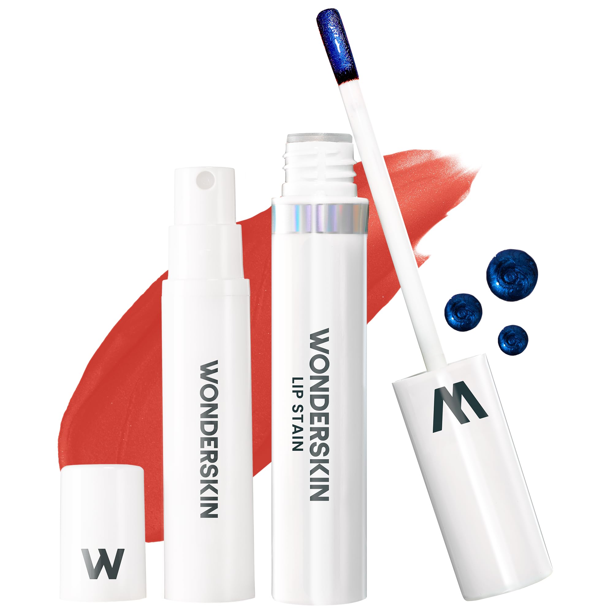 Wonderskin Wonder Blading All Day Lip Stain Peel Off Masque - Long Lasting, Waterproof and Transfer Proof Pink Lip Tint, Matte Finish Peel Off Makeup (First Kiss Masque) Halalzen