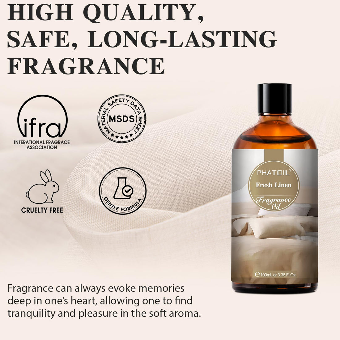 PHATOIL Coconut & Vanilla Fragrance Oils for Aromatherapy, Essential Oils for Diffusers for Home, Premium Quality Coconut & Vanilla Fragrance Essential Oil, Perfect for Diffuser, Relaxation - 100ml