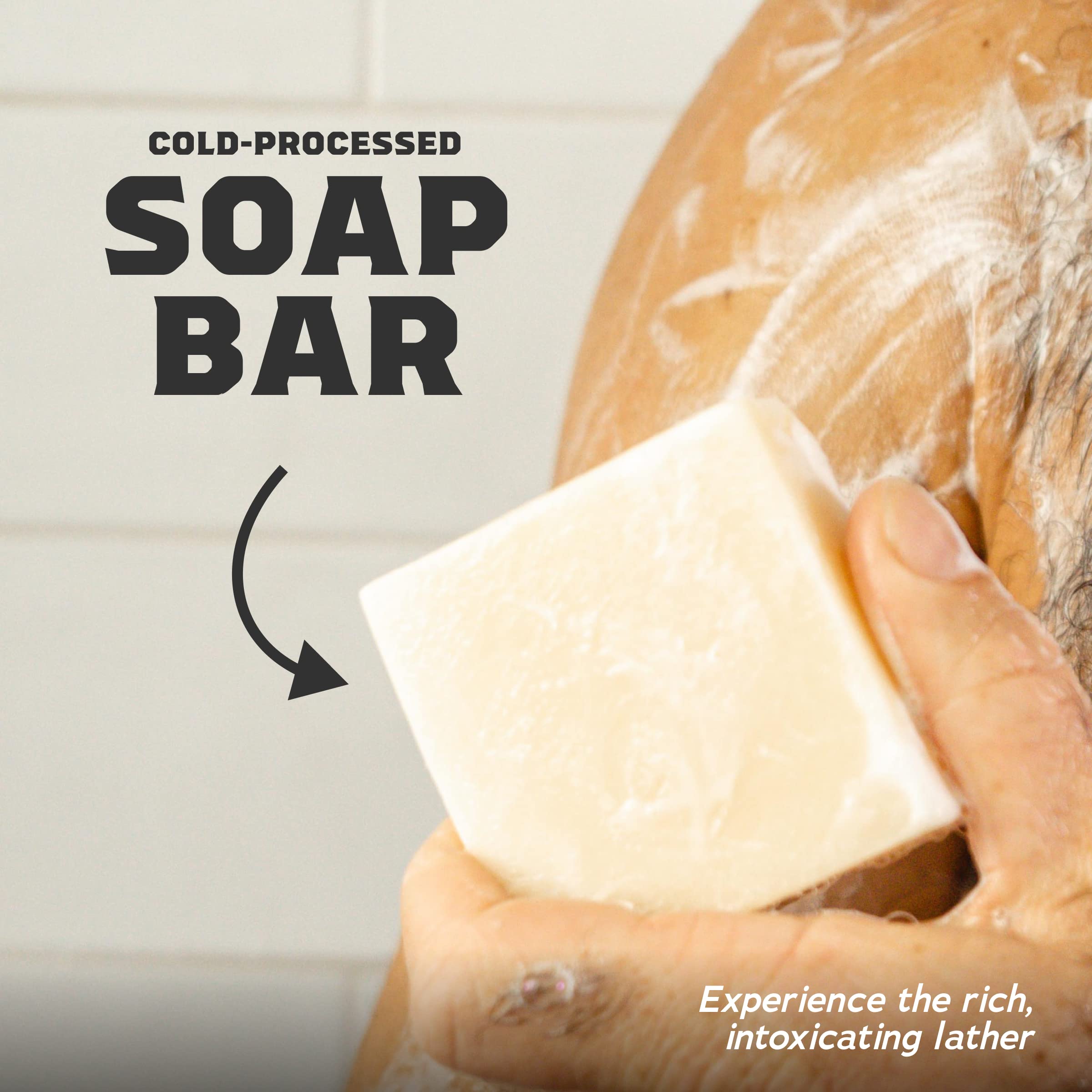 Dr. Squatch Natural Men’s Bar Soap - Cold Process Body Soap Bar with Natural Oils - Gifts for Men - Coconut Castaway (5 oz, 3-Pack)