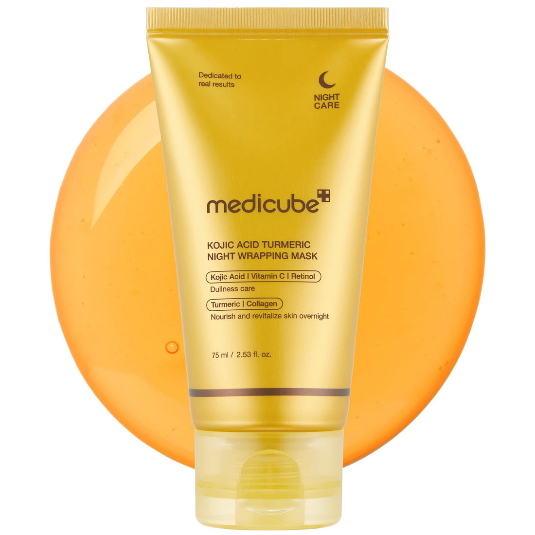 medicube Wrapping Mask Collagen Overnight Peel Off Facial Mask | Elasticity & Hydration Care, Reduces Sagging & Dullness | Hydrolyzed Collagen For Glowing Skin | Korean Skin Care, 2.53 fl.oz Halalzen