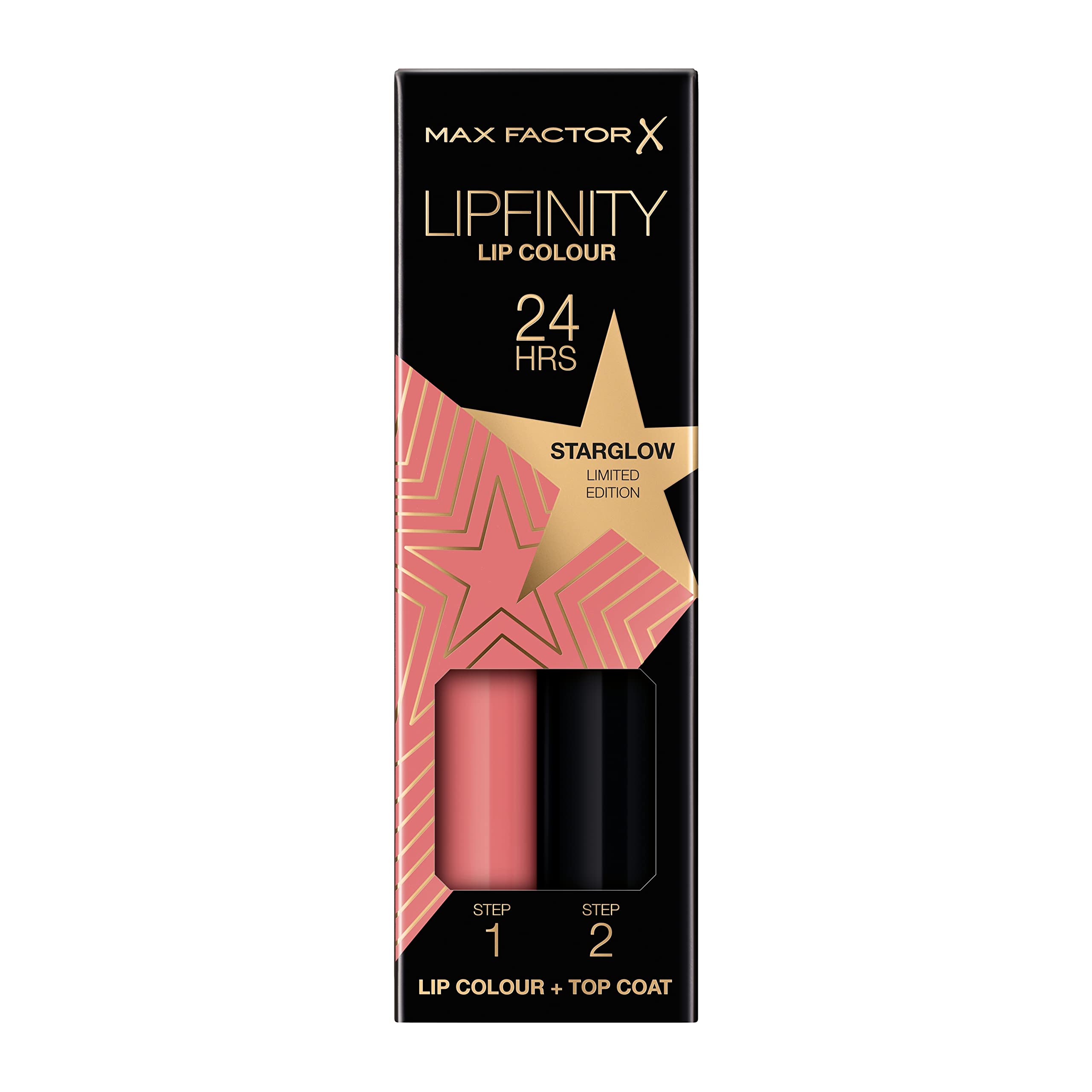 Max Factor Lipfinity Long-Lasting Two Step Lipstick - 016 Glowing Pink, 4.2g Halalzen